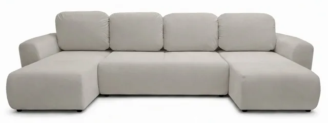 selsey-olido-ecksofa-u-f-rmig-mit-schlaffunktion-und-stauraum-grau-beiger-samt image 1