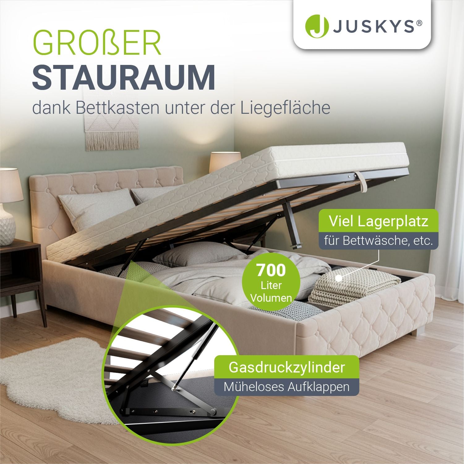 juskys-polsterbett-nizza-120x200-cm-samt-bett-mit-chesterfield-kopfteil-und-led- image 3