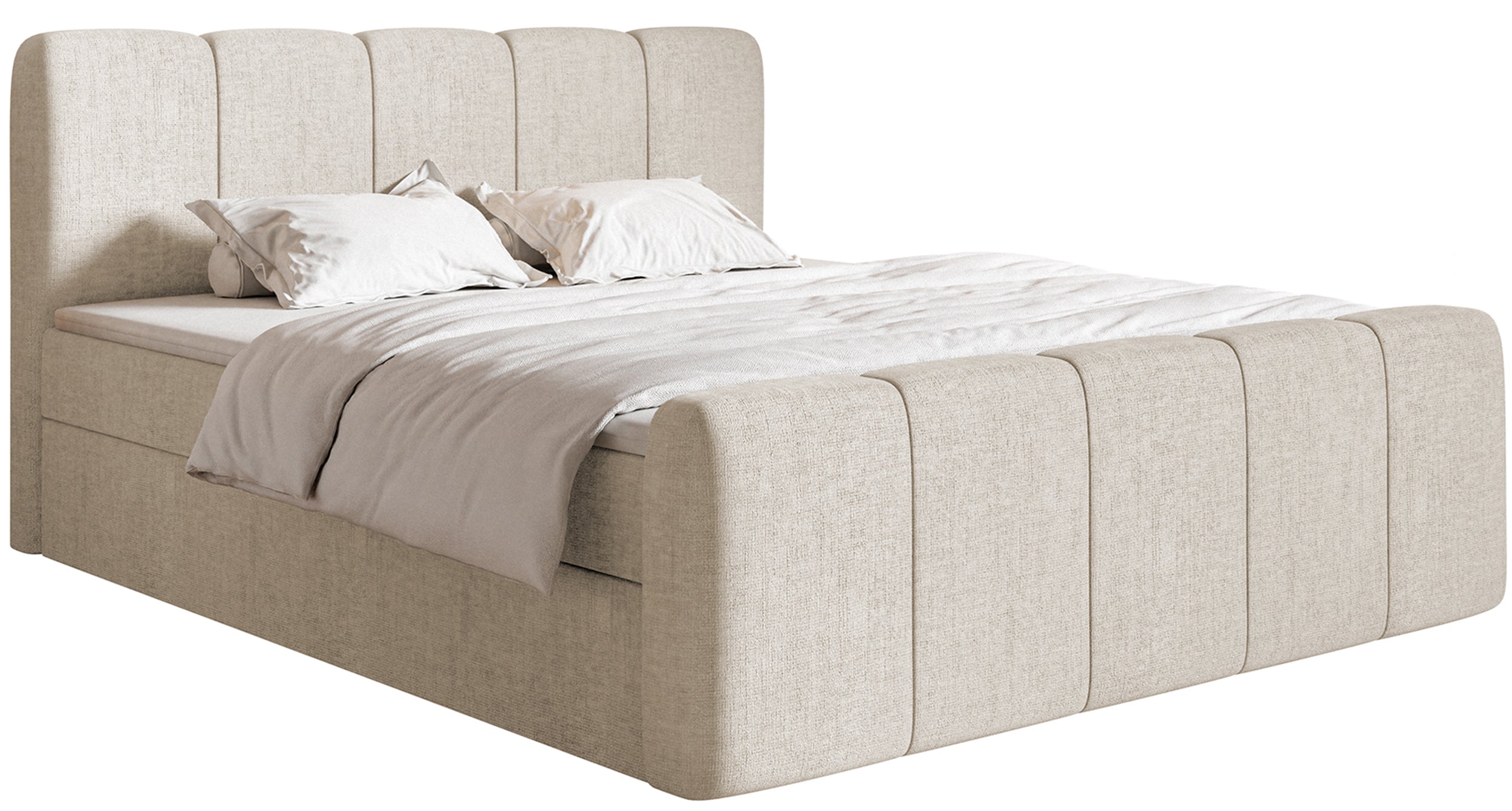 selsey-cloudy-ii-kontinentalbett-140x200-cm-mit-stauraum-und-topper-hellbeige-ch image 1