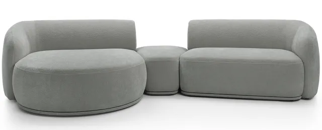 selsey-bommo-modulares-ecksofa-l-form-links-mit-pouf-grauer-chenille-stoff image 1