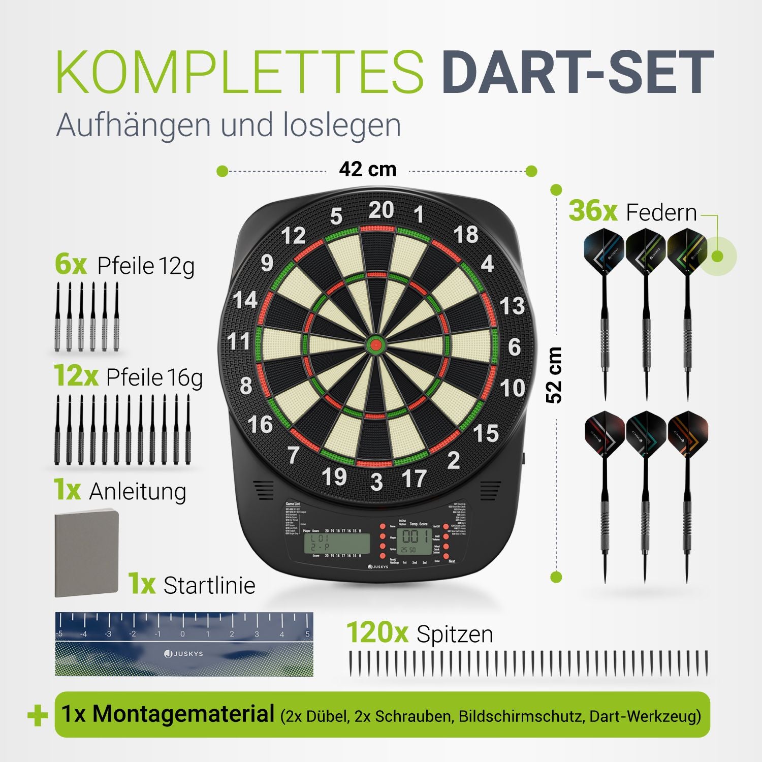 juskys-elektronische-dartscheibe-mit-lcd-display-usb-c-und-18-pfeilen image 3