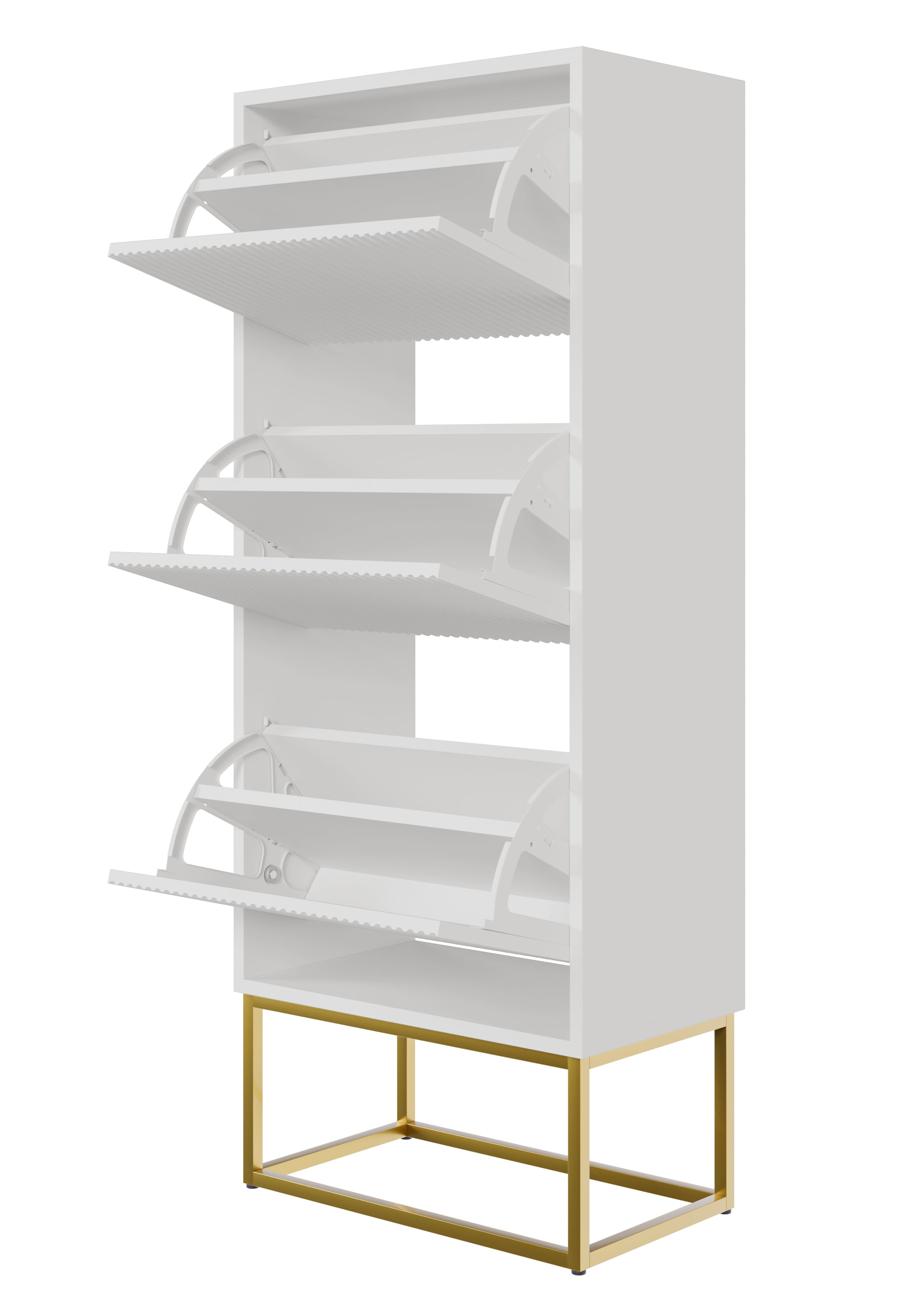 selsey-veldio-schuhschrank-50-cm-wei-gold-3-f-cher-fr-sfront image 2