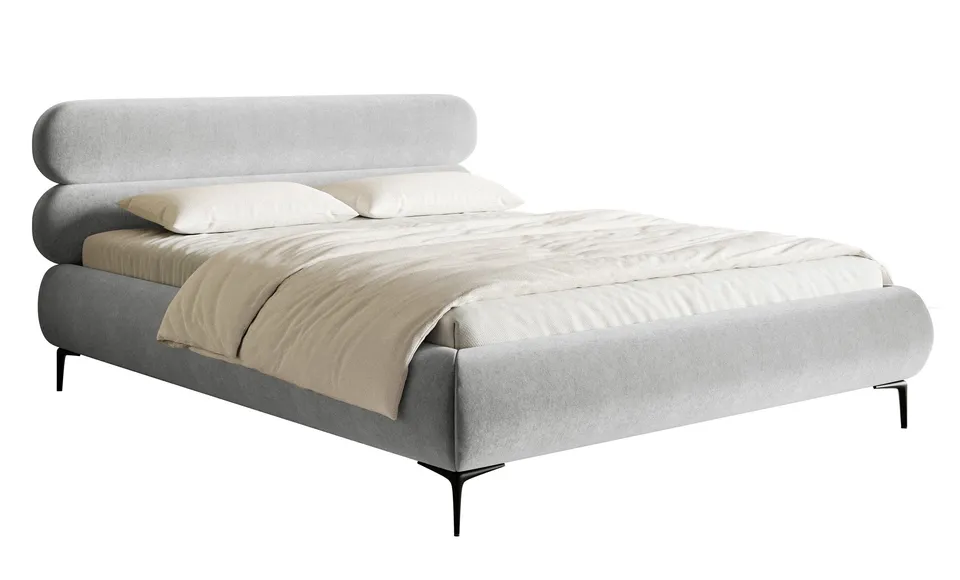 selsey-roule-polsterbett-180x200-cm-hellgrau-velours-wasserabweisend-schwarze-f- image 1