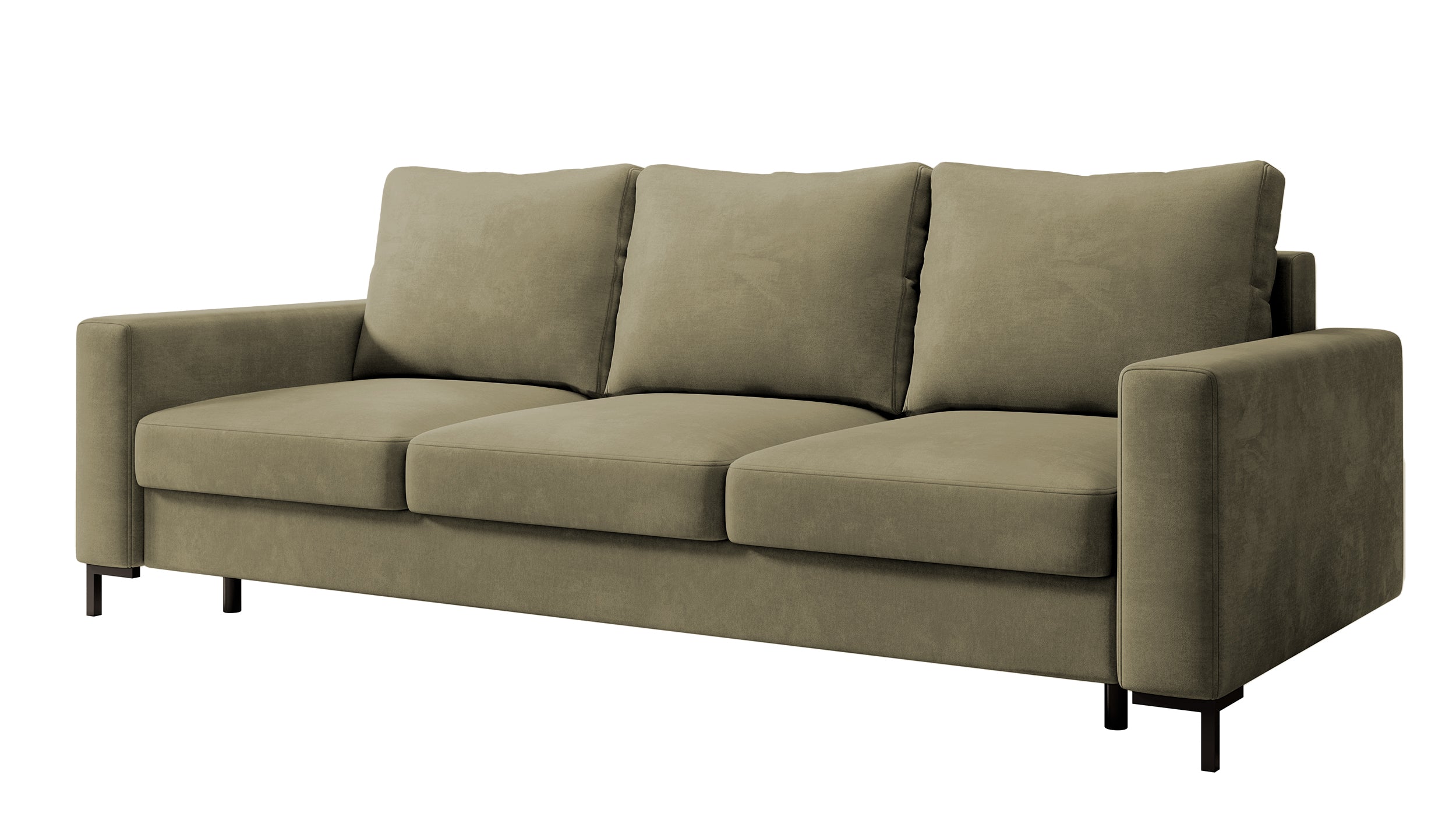 selsey-mokpeo-dreisitziges-ausklappbares-sofa-mit-stauraum-dunkelbeige-samtvelou image 1
