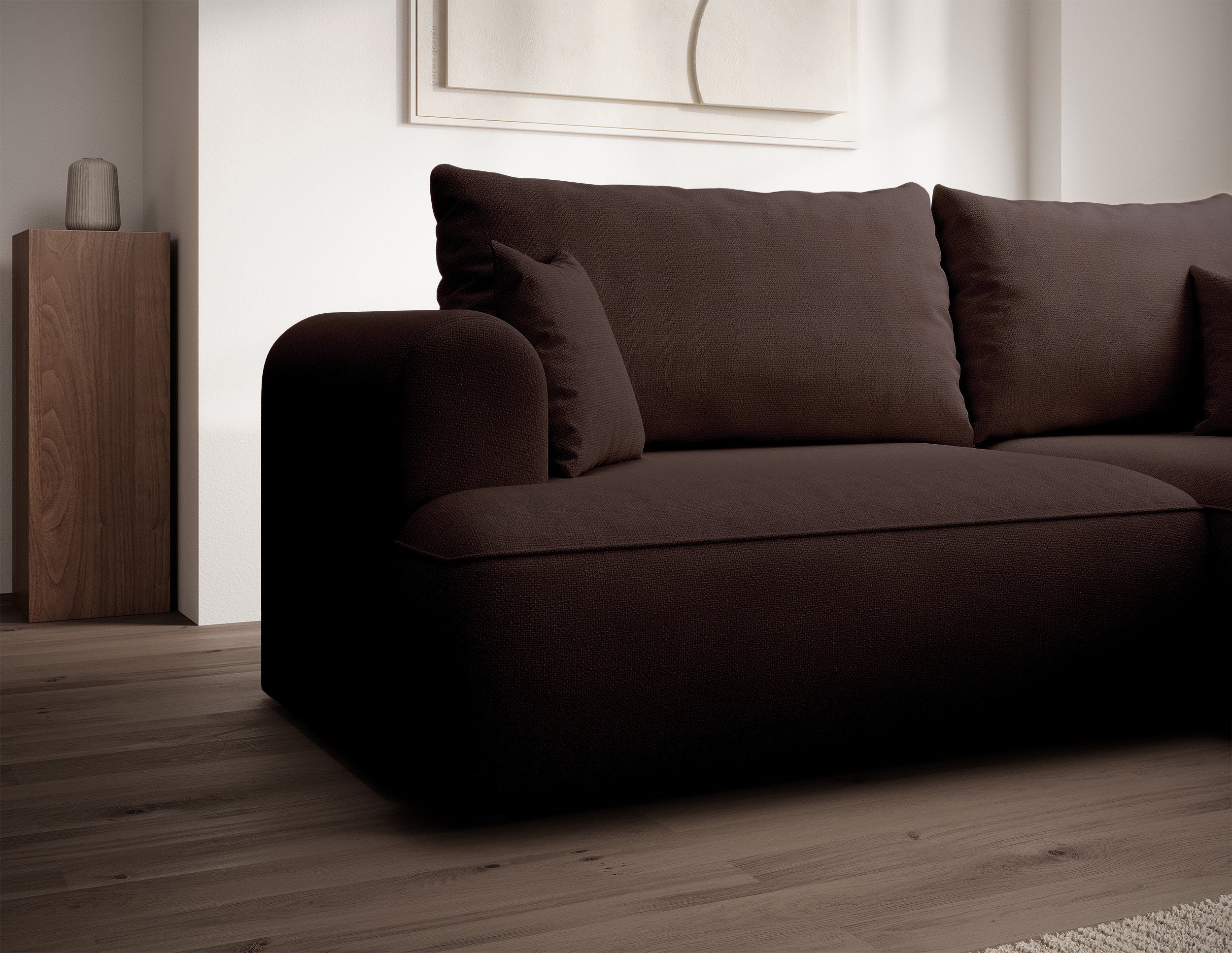 selsey-ovo-mini-ecksofa-mit-schlaffunktion-rechts-brauner-chenille image 4
