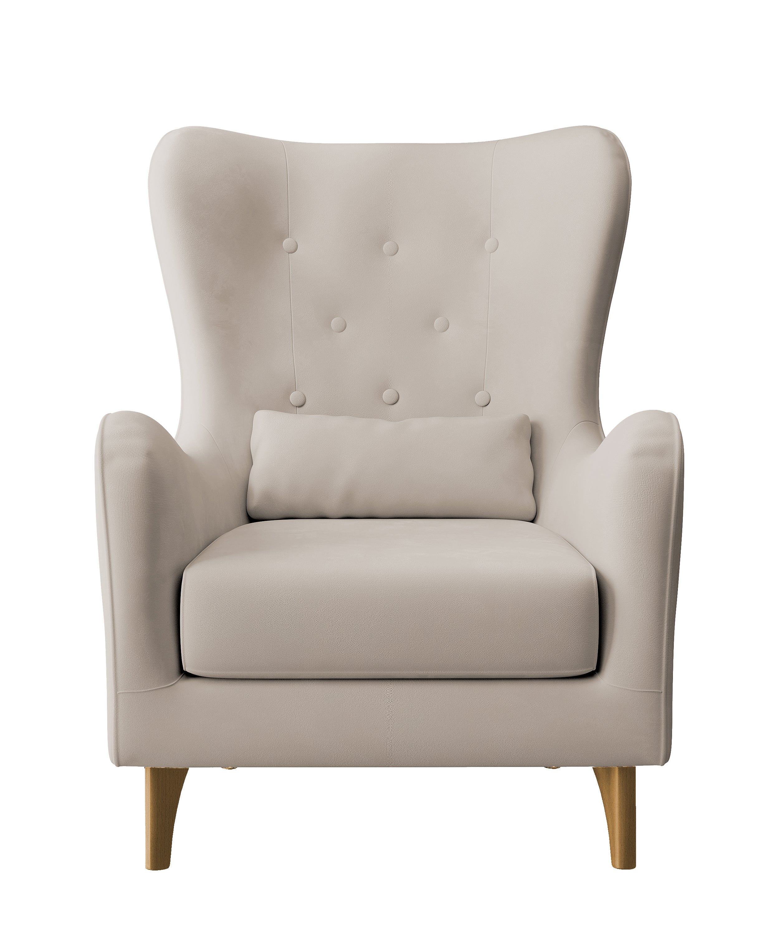 selsey-calmino-relaxsessel-uszak-hellbeige-hydrophober-velours-buchenholzbeine image 3