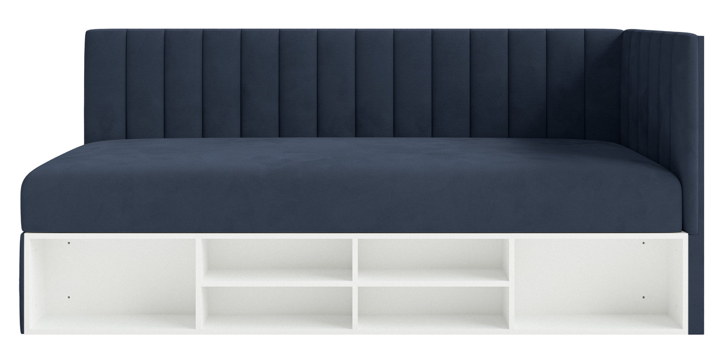 selsey-ventrio-jugendbett-90x200-cm-rechtsseitig-mit-stauraum-marineblauer-velou image 6