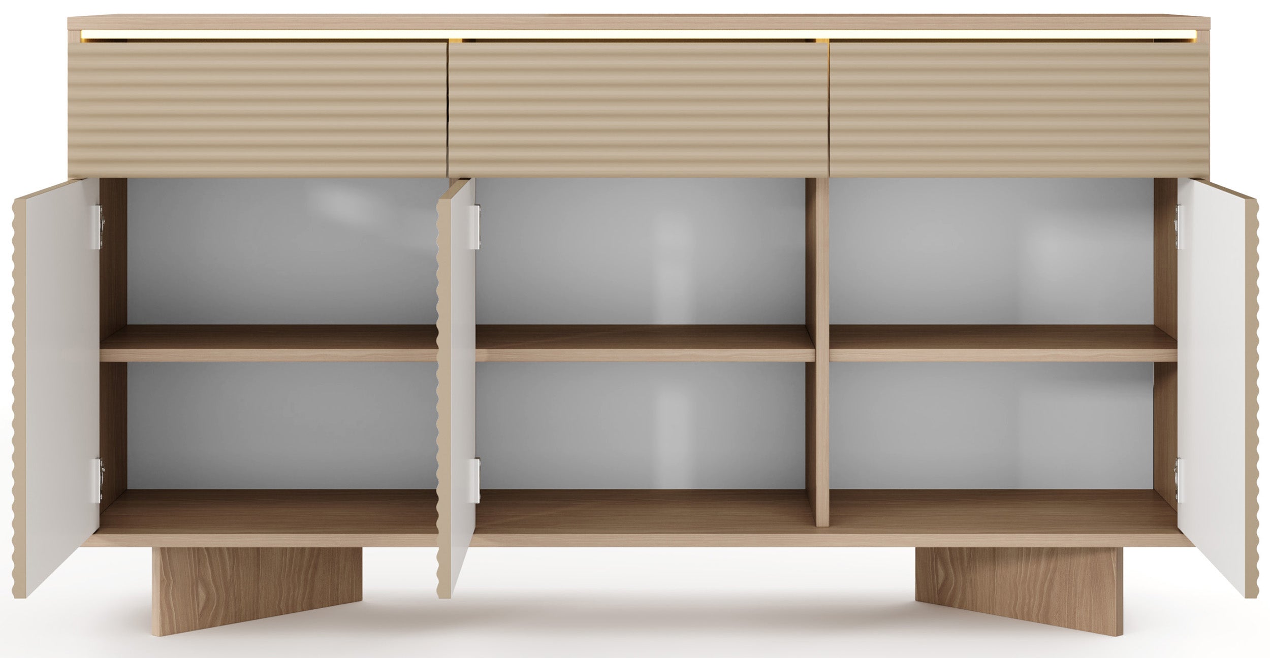 selsey-semi-dreht-renschrank-kommode-154-cm-mit-3-schubladen-und-led-bolivar-nat image 6