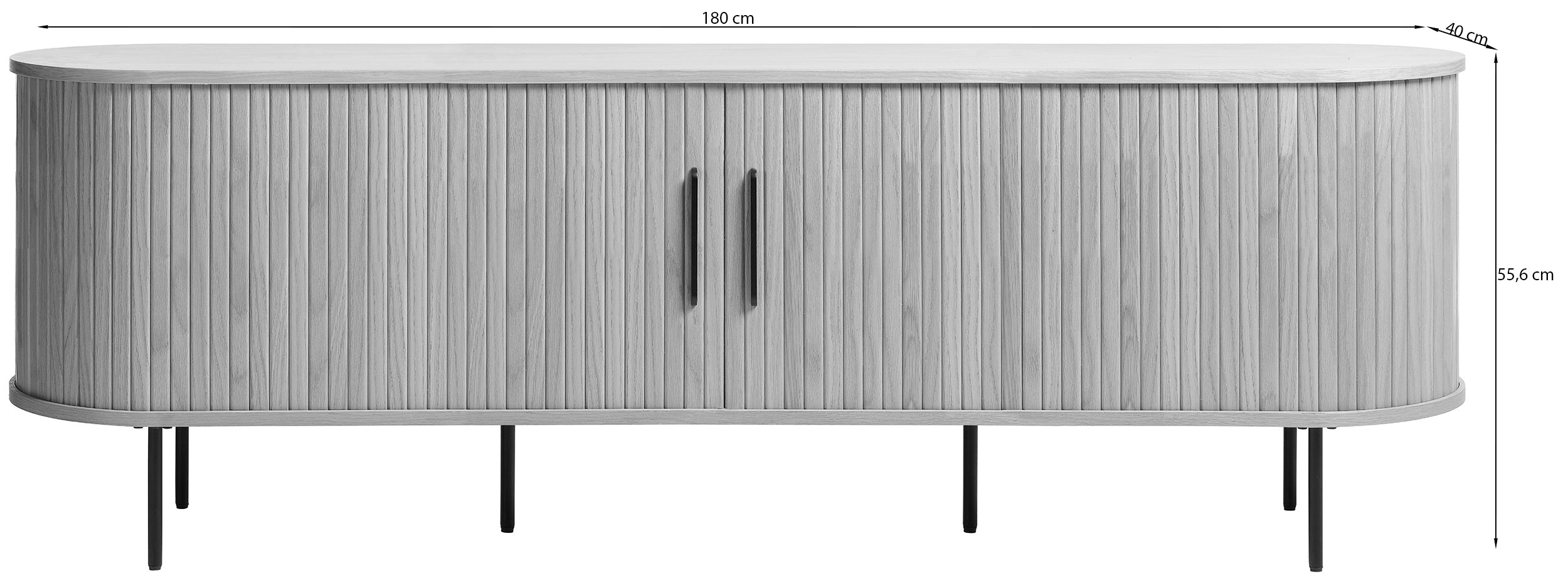 selsey-gativel-tv-schrank-180-cm-lamellen-eiche-natur image 4
