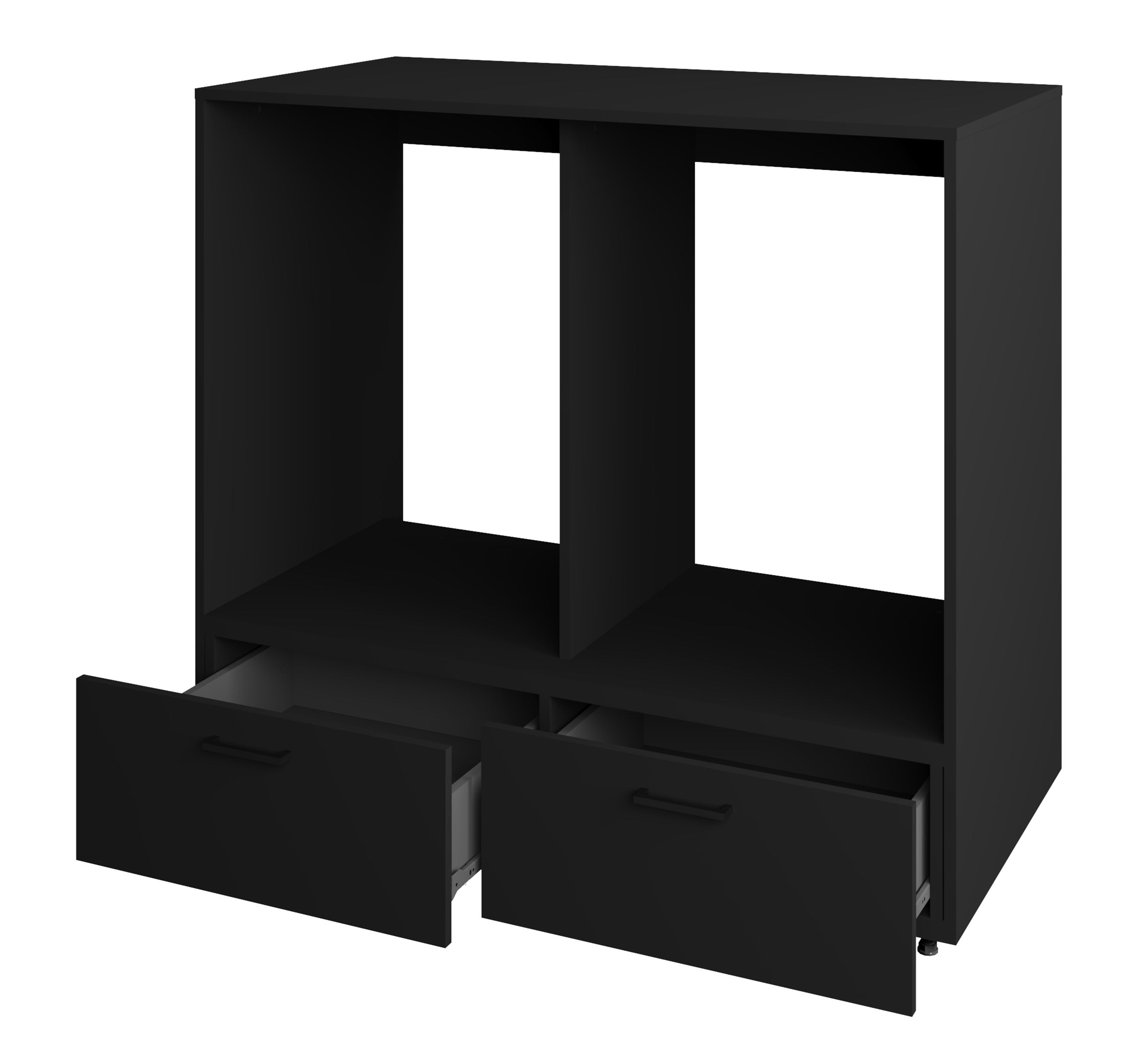 selsey-rosa-schrank-f-r-waschmaschine-und-trockner-mit-2-schubladen-schwarz-onyx image 3