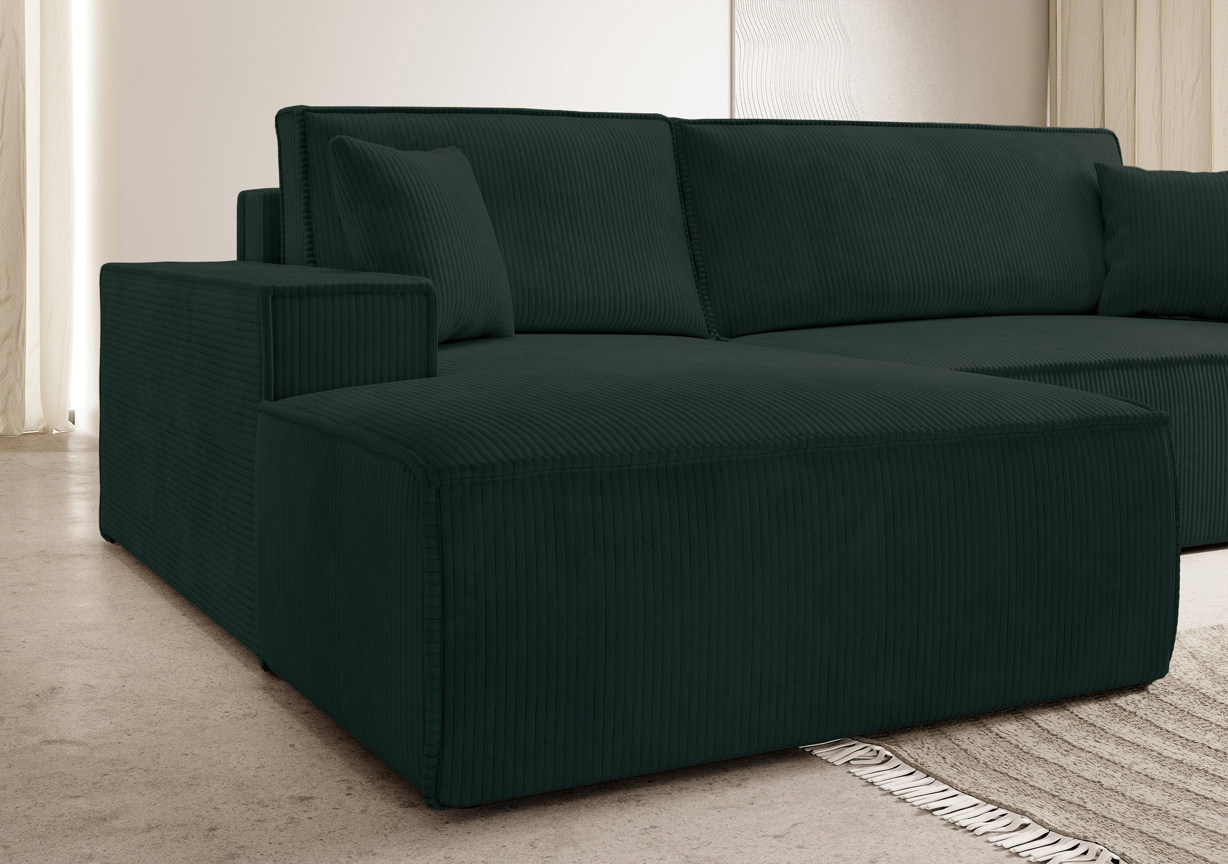 selsey-farese-new-ecksofa-mit-schlaffunktion-l-form-links-mit-stauraum-gr-n-cord image 5