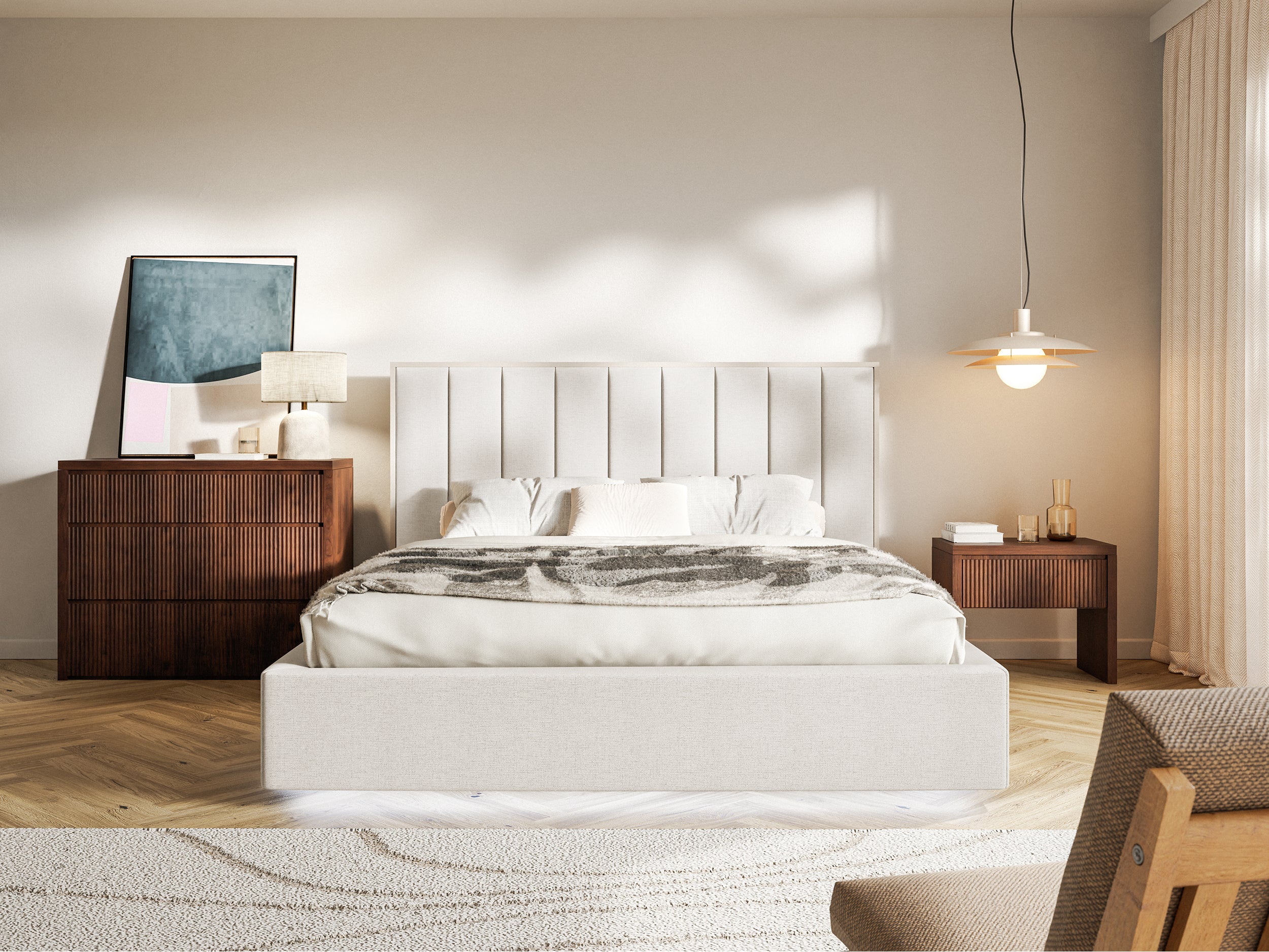 selsey-togents-polsterbett-140x200-cm-mit-led-beleuchtung-hellbeige-hydrophobes- image 3