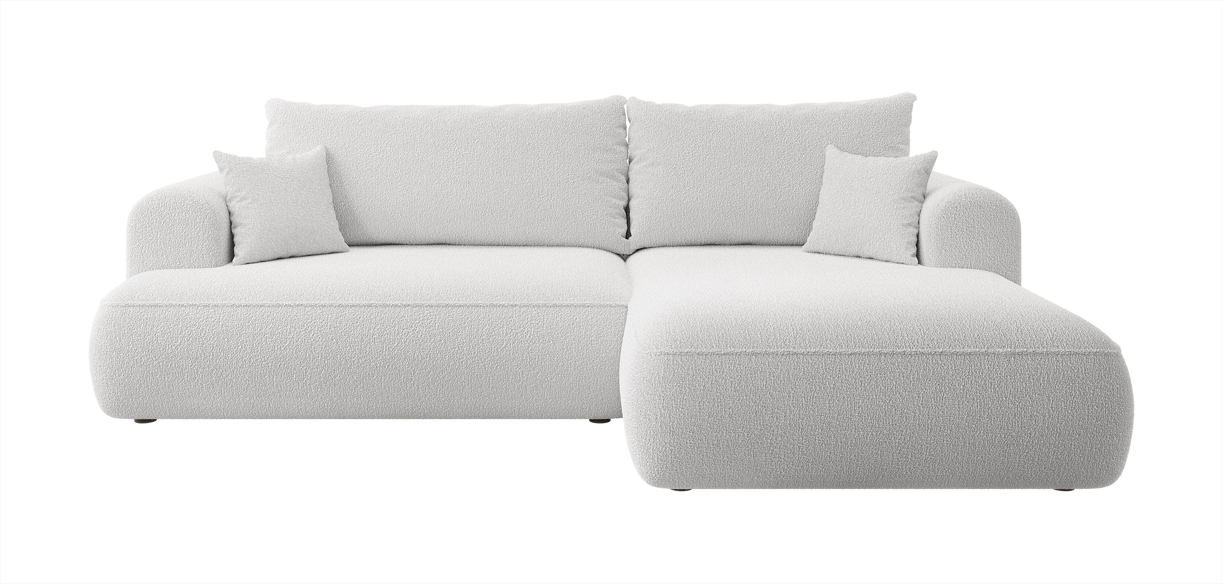selsey-ovo-ecksofa-l-form-mit-schlaffunktion-rechts-grau-boucl-mit-stauraum image 1