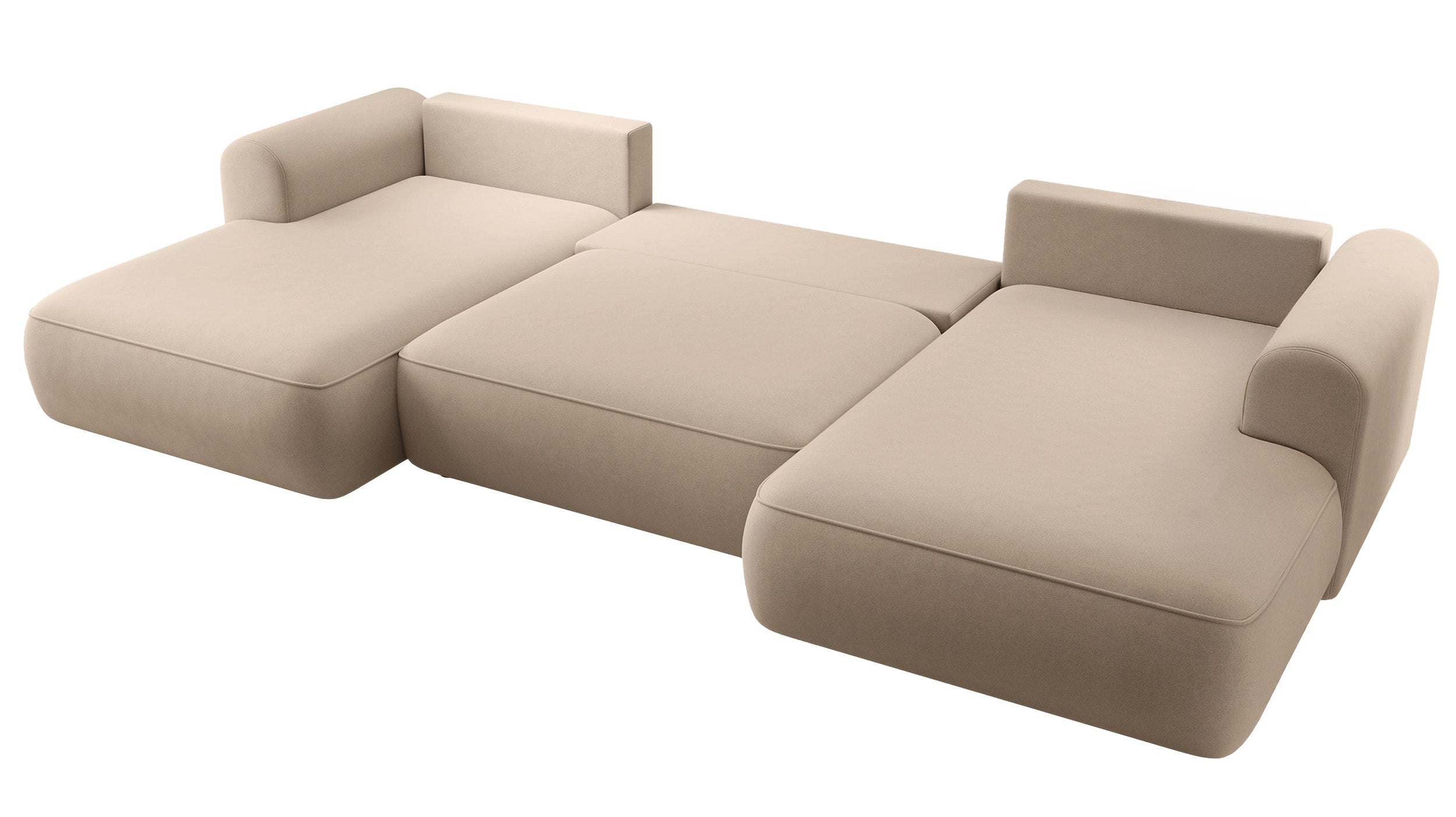 selsey-ovo-ecksofa-u-f-rmig-mit-bettfunktion-und-stauraum-beige-pflegesamt-unive image 3