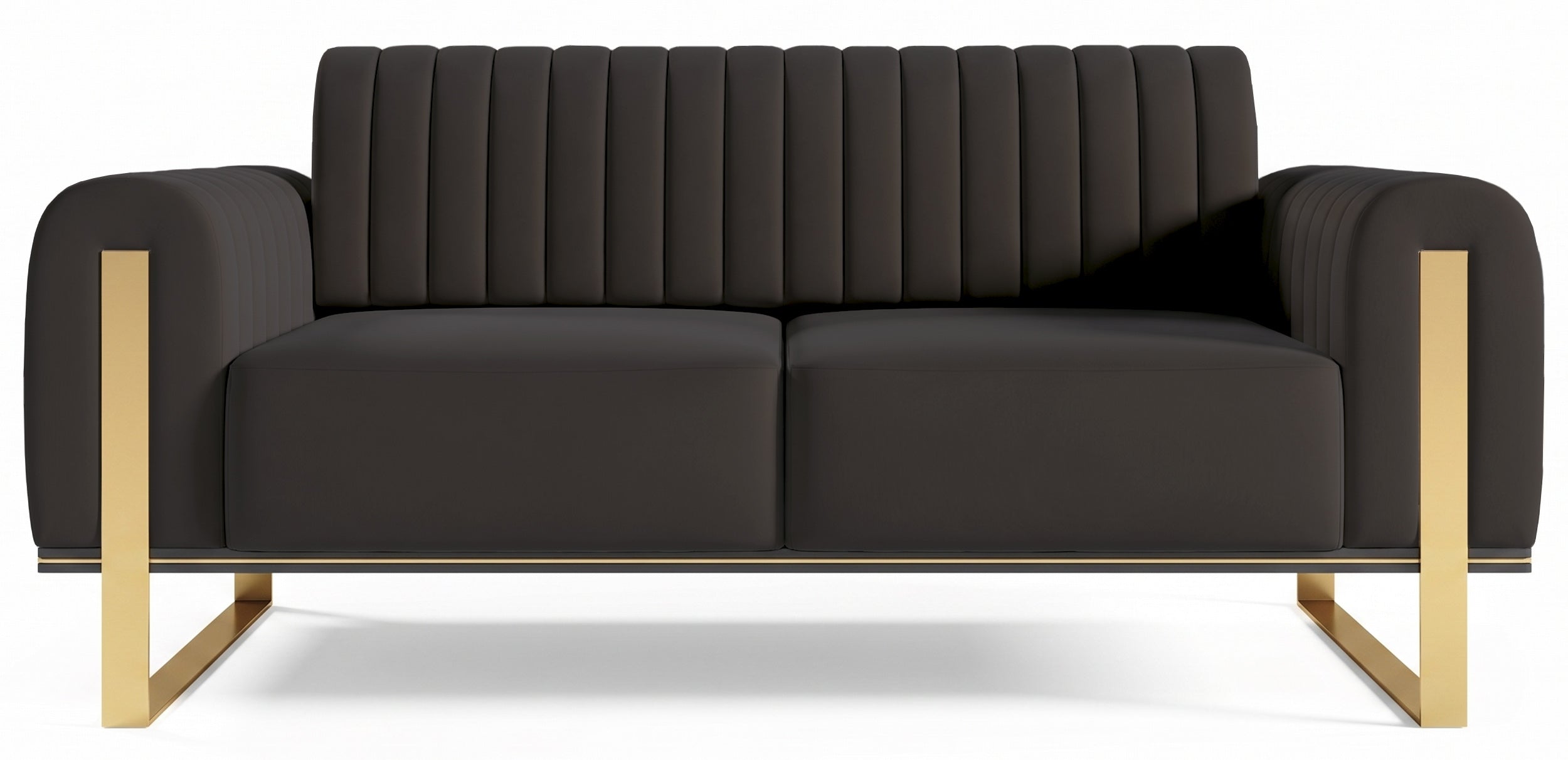 selsey-parissa-zweisitziges-sofa-dunkelgrau-samt image 1
