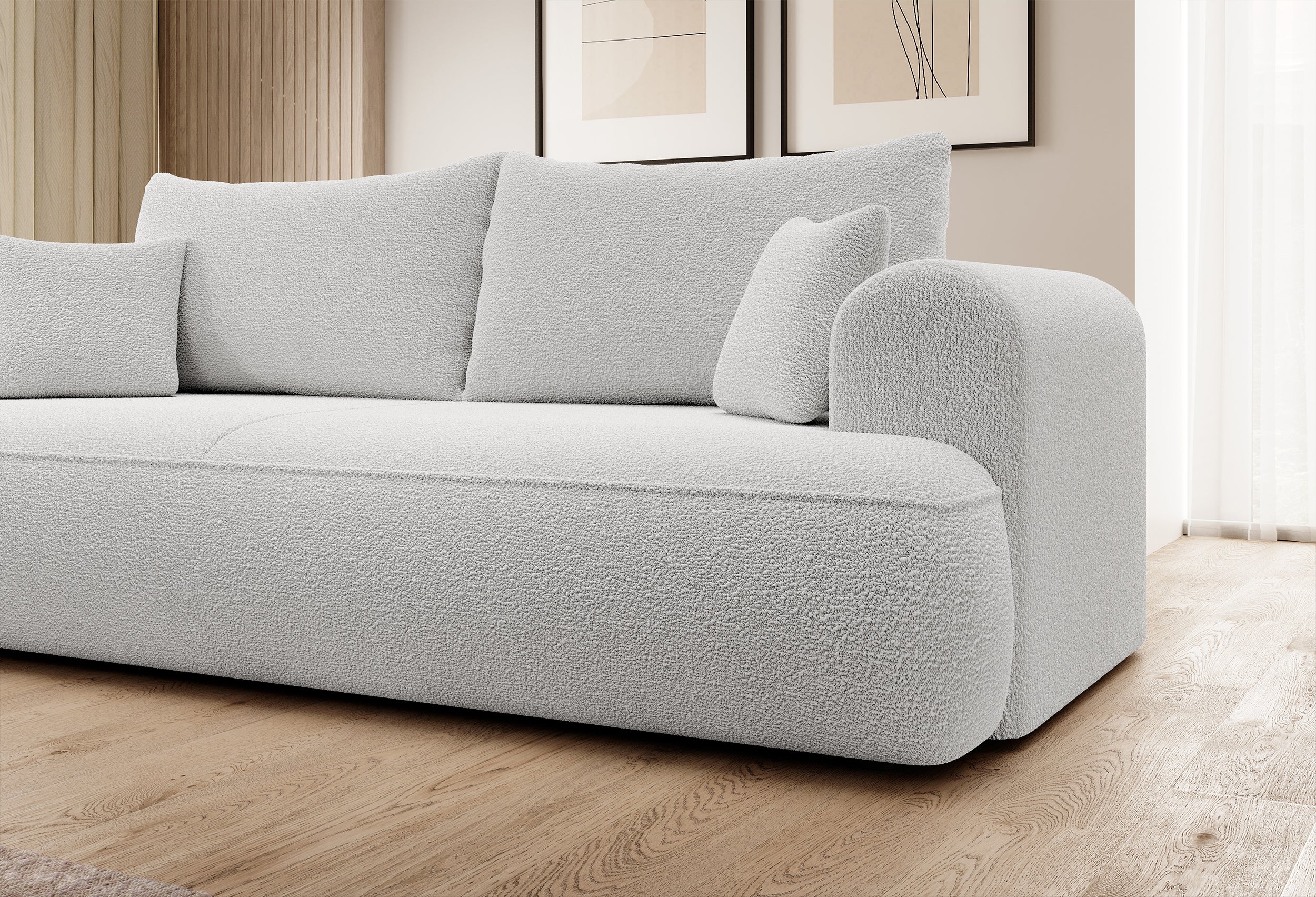 selsey-ovo-dreisitziges-schlafsofa-ausklappbar-mit-stauraum-grau-boucl image 3
