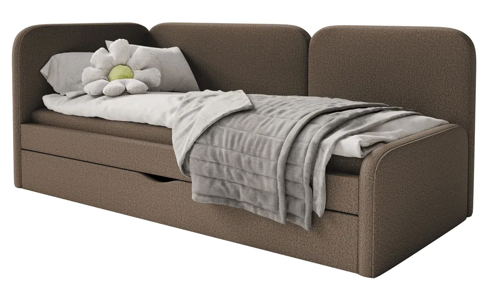selsey-cuddy-jugendbett-90x200-cm-links-braun-strickgewebe-mit-matratze-und-stau image 1