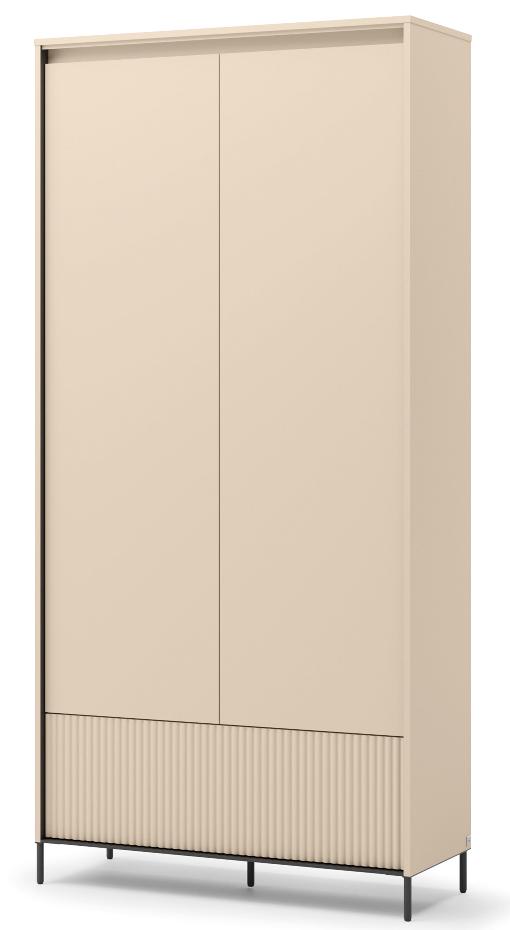 selsey-trend-zweit-riger-kleiderschrank-101-cm-mit-schublade-und-beleuchtung-ger image 1