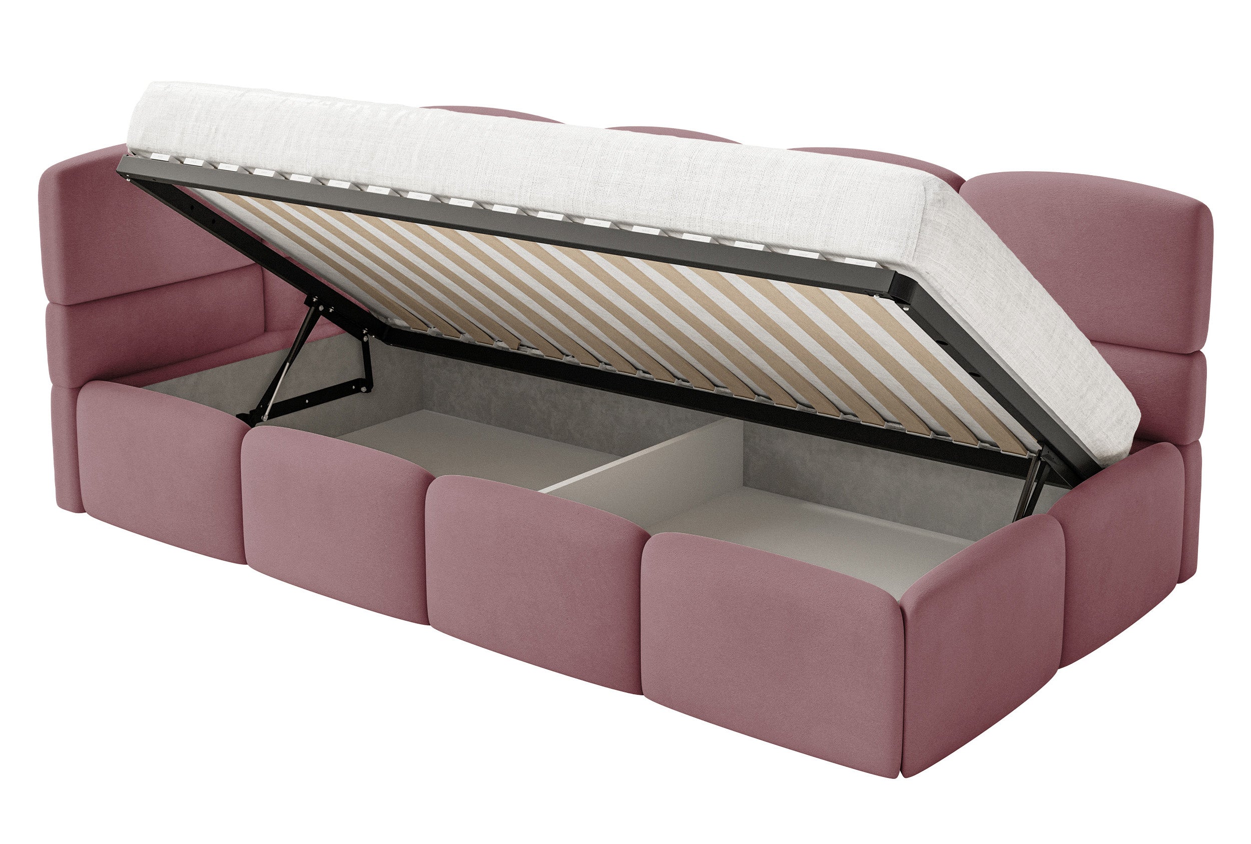 selsey-cloudy-jugendbett-90x200-cm-linksseitig-mit-stauraum-rosa-velours image 5