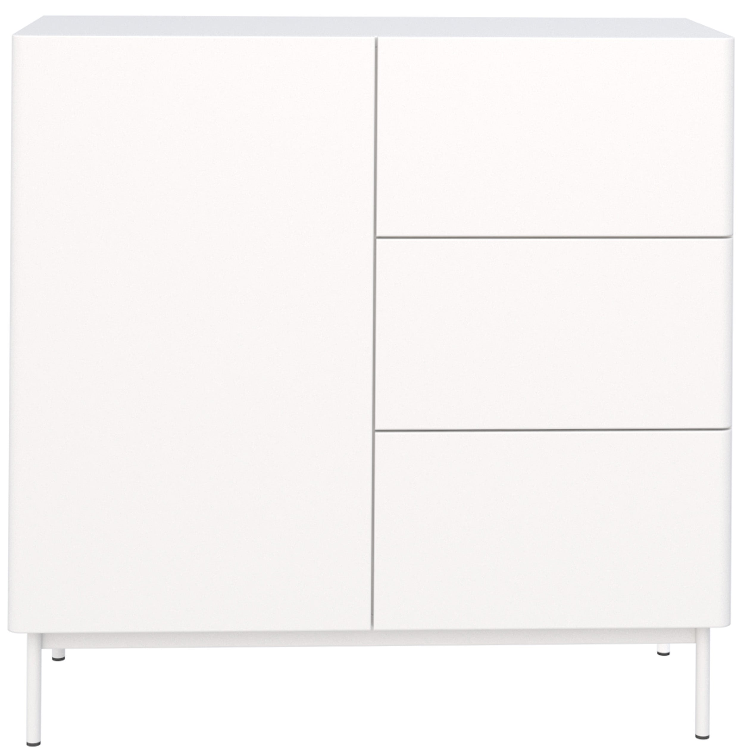 selsey-olio-kommode-100-cm-wei-1-t-rig-mit-3-schubladen image 4