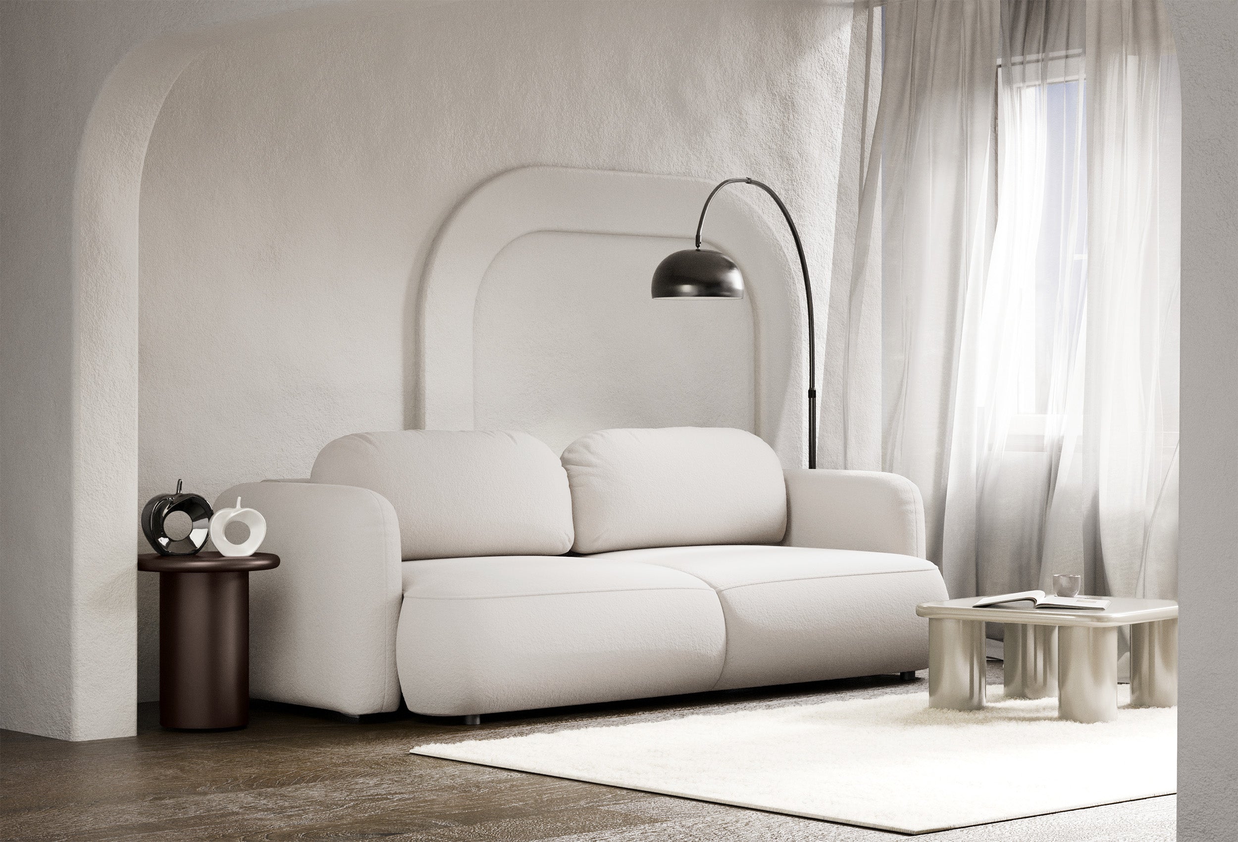 selsey-tvoya-3-sitzer-schlafsofa-ausklappbar-cremefarbene-chenille-dl-automatik image 3