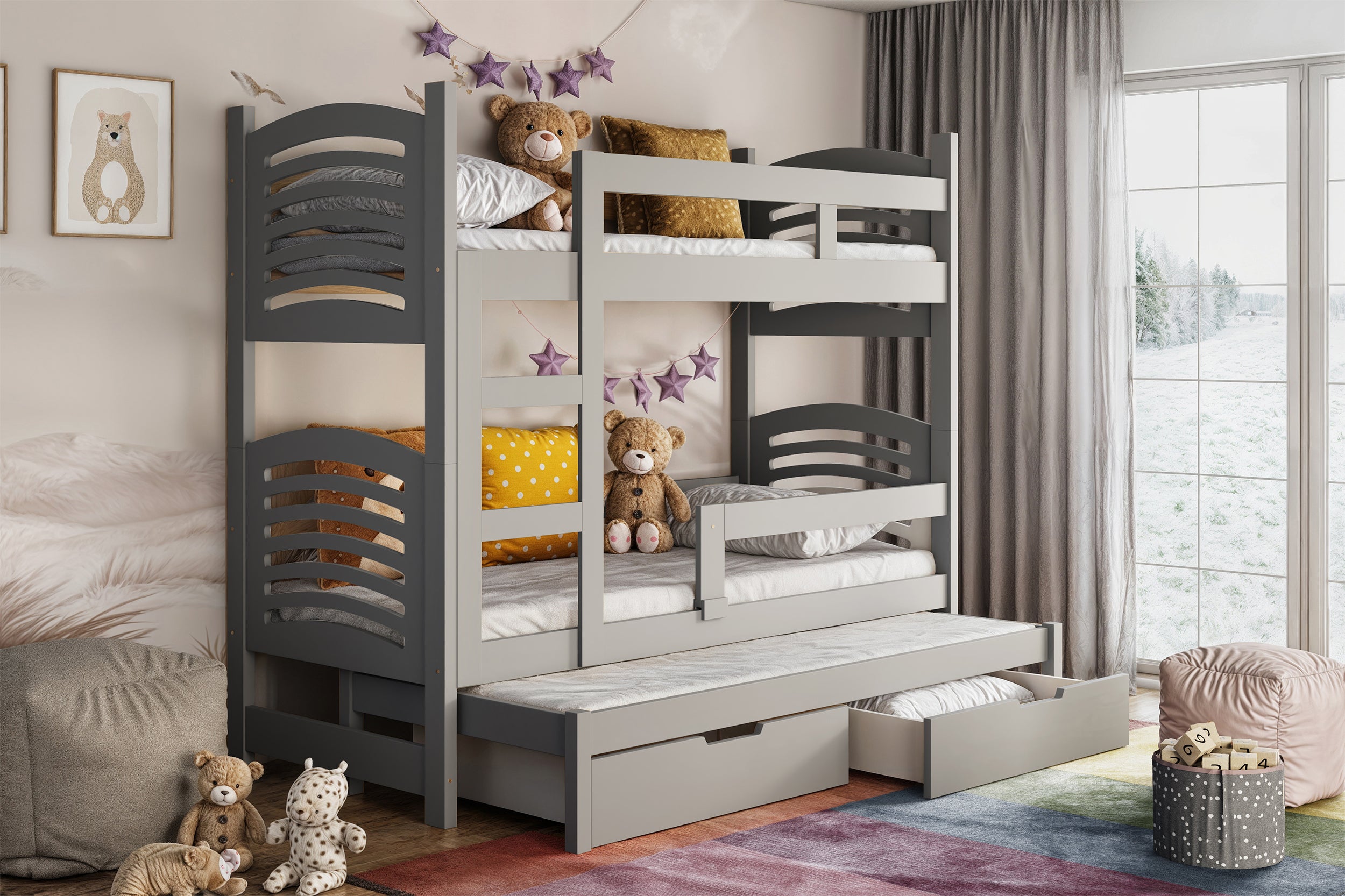selsey-etagenbett-cami-75x180-cm-f-r-3-personen-grau-mit-schubladen image 3