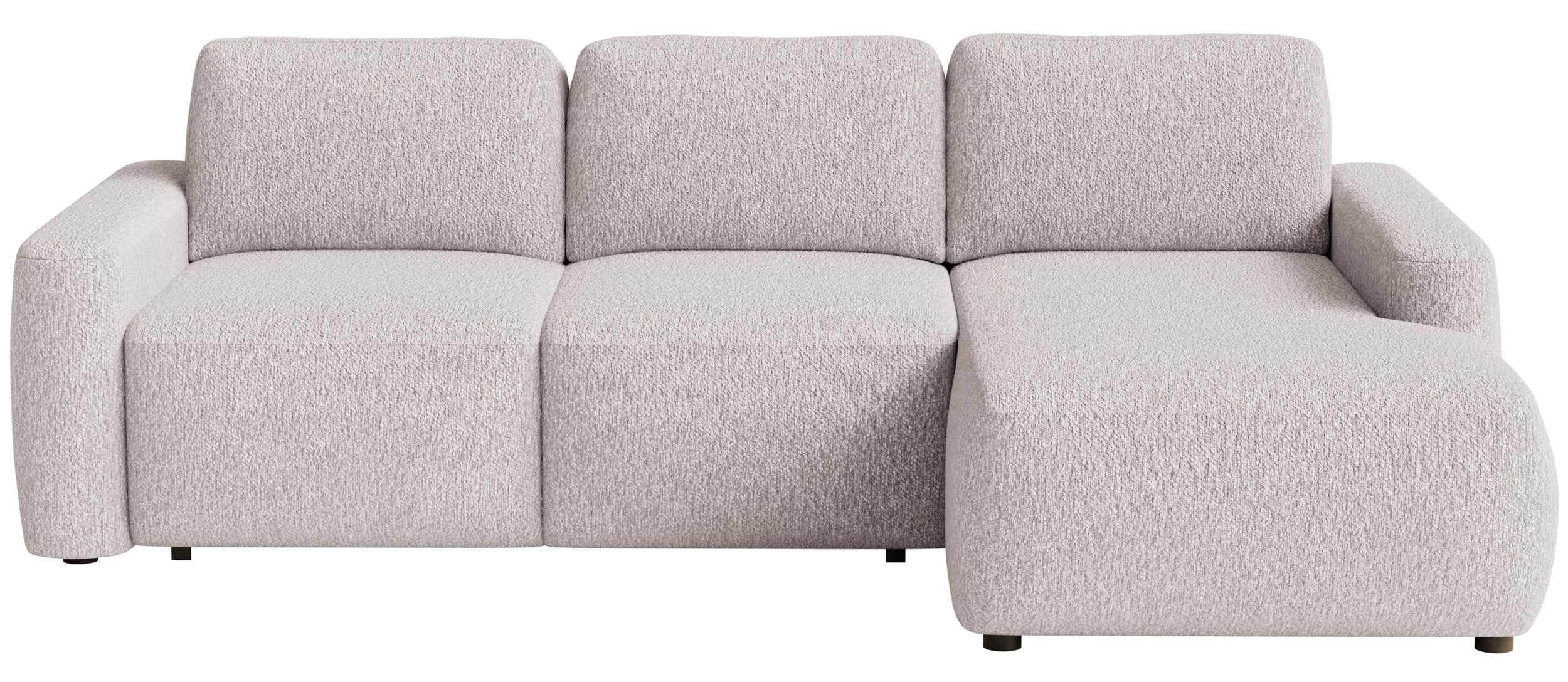 selsey-ecksofa-carnos-mini-l-form-rechts-beige-chenille-mit-schlaffunktion image 1