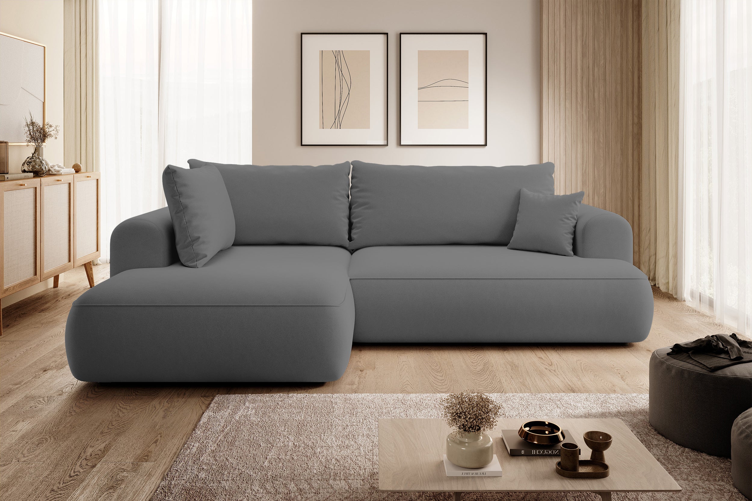 selsey-ovo-ecksofa-mit-schlaffunktion-l-form-links-dunkelgrauer-samt-armlehne-un image 2