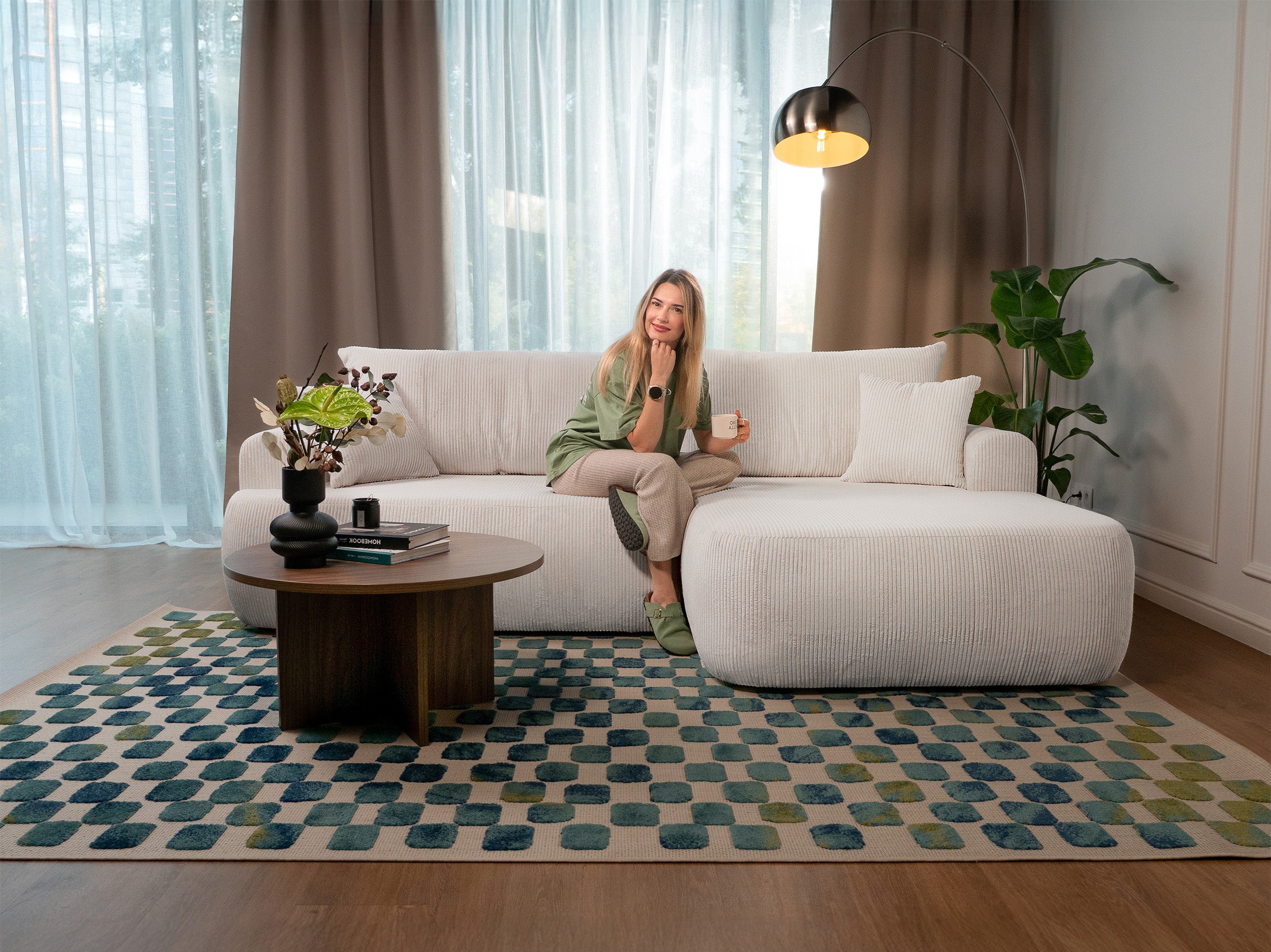 selsey-ovo-cord-ecksofa-mit-schlaffunktion-rechts-l-form-mit-stauraum-wei-er-cor image 6