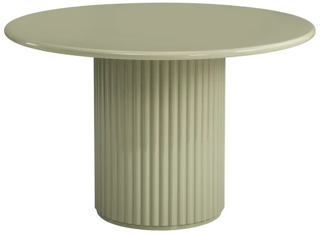 selsey-prinise-runder-esstisch-120-cm-gr-n-hochglanz image 1