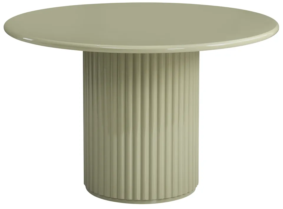 selsey-prinise-runder-esstisch-120-cm-gr-n-hochglanz image 1