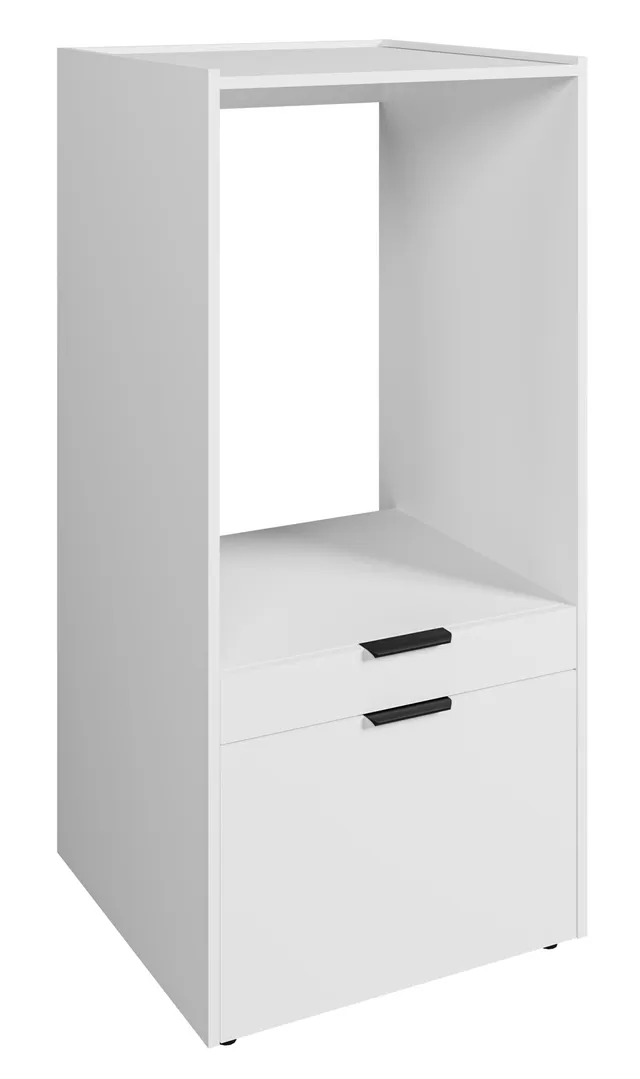 selsey-andiamo-waschmaschinenschrank-mit-schublade-und-regal-wei image 1