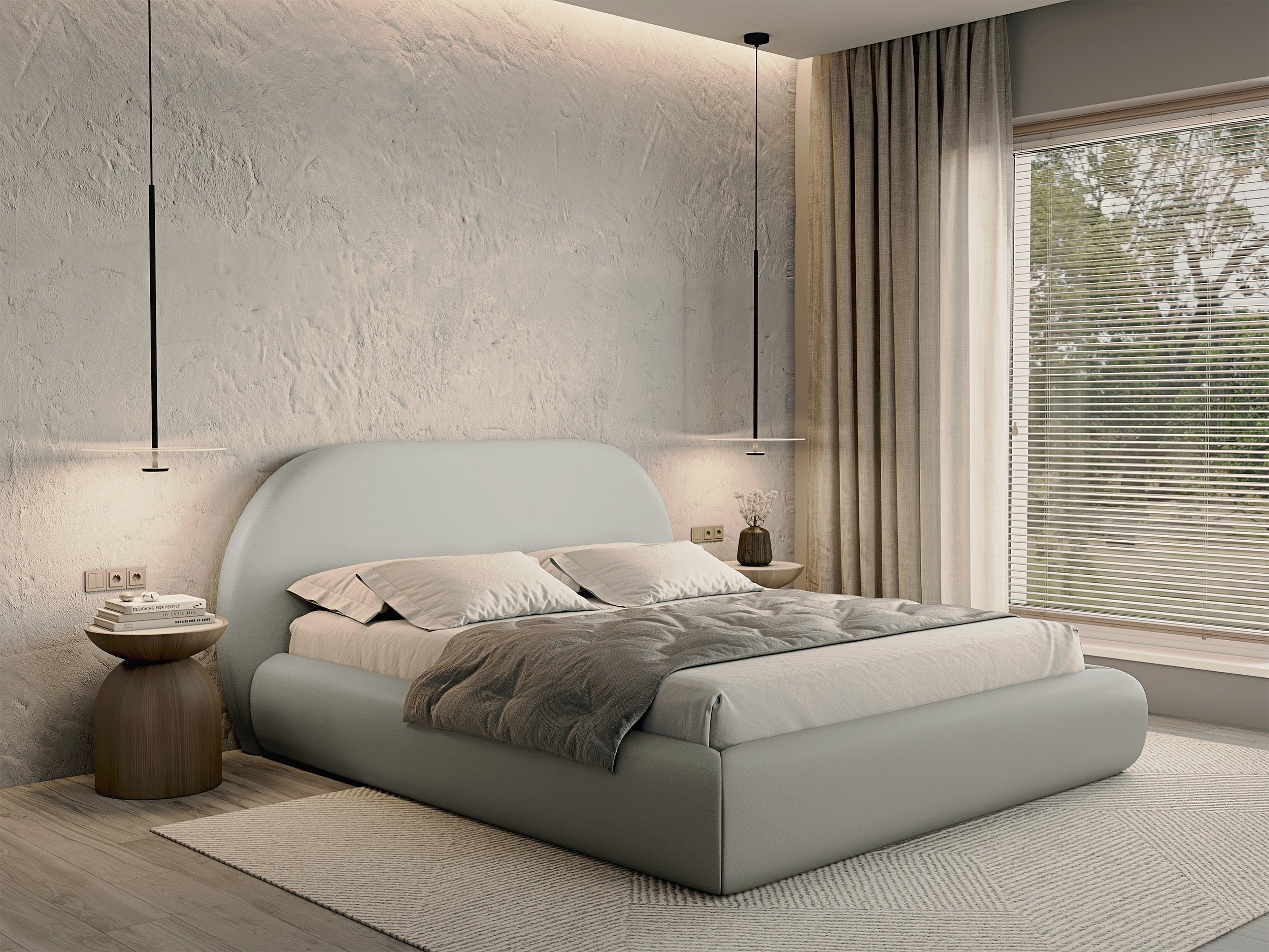 selsey-buvio-polsterbett-180x200-cm-grau-beige-chenille image 2