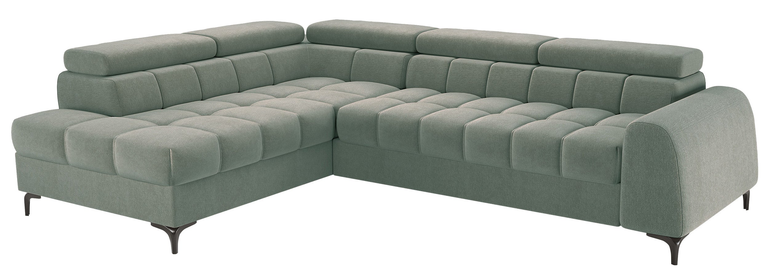 selsey-arellio-ecksofa-mit-schlaffunktion-l-links-salbeigr-n-chenille-mit-staura image 5
