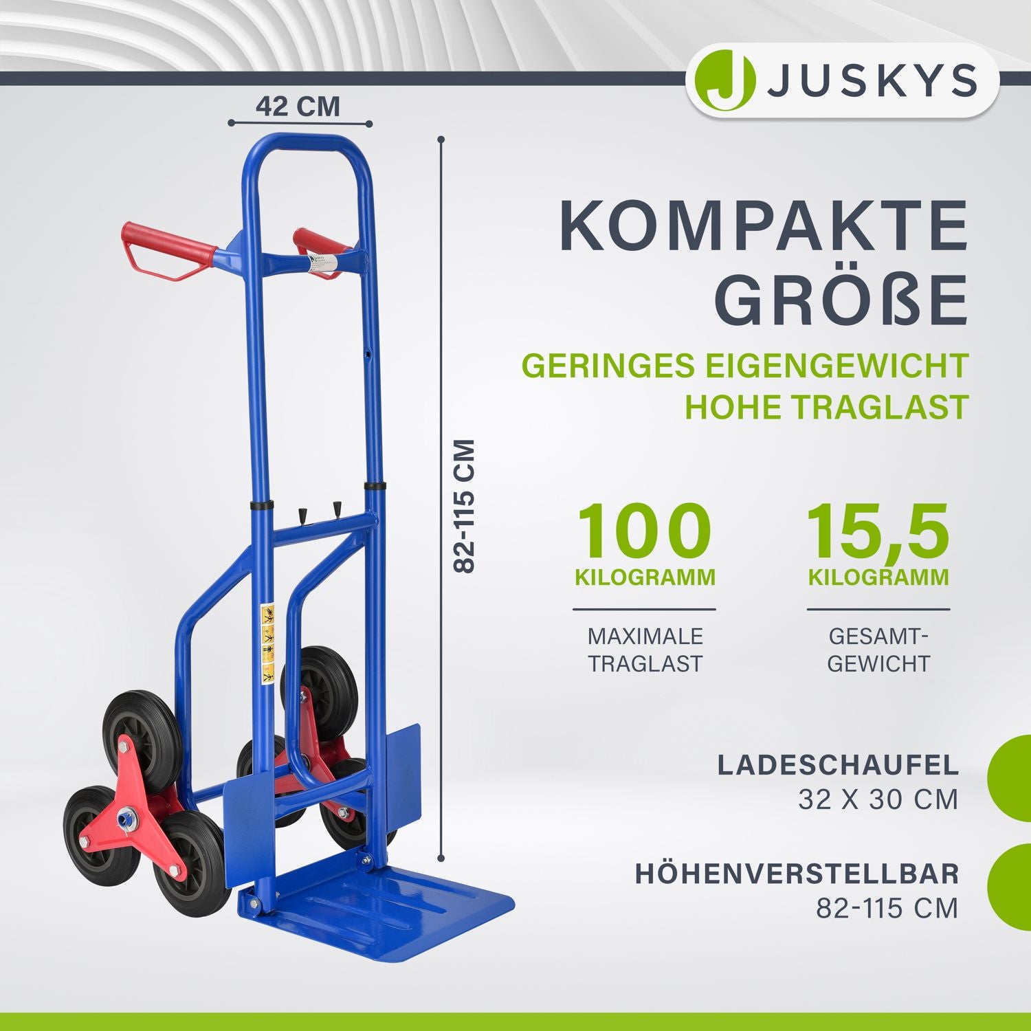 juskys-treppensackkarre-faltbar-bis-100-kg-mit-sternr-dern image 3
