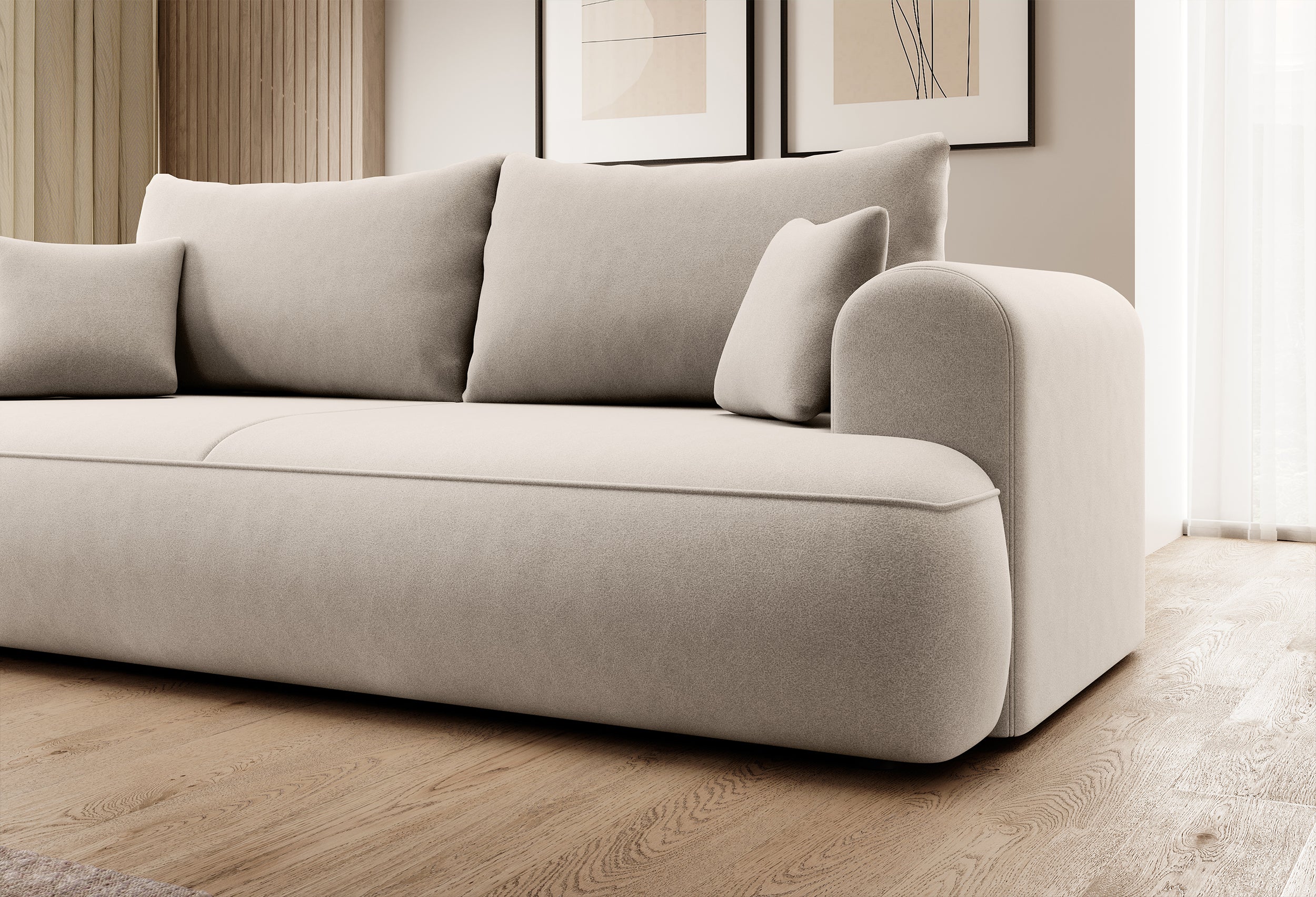 selsey-ovo-dreisitziges-ausklappbares-sofa-mit-stauraum-hellbeiger-velours image 3