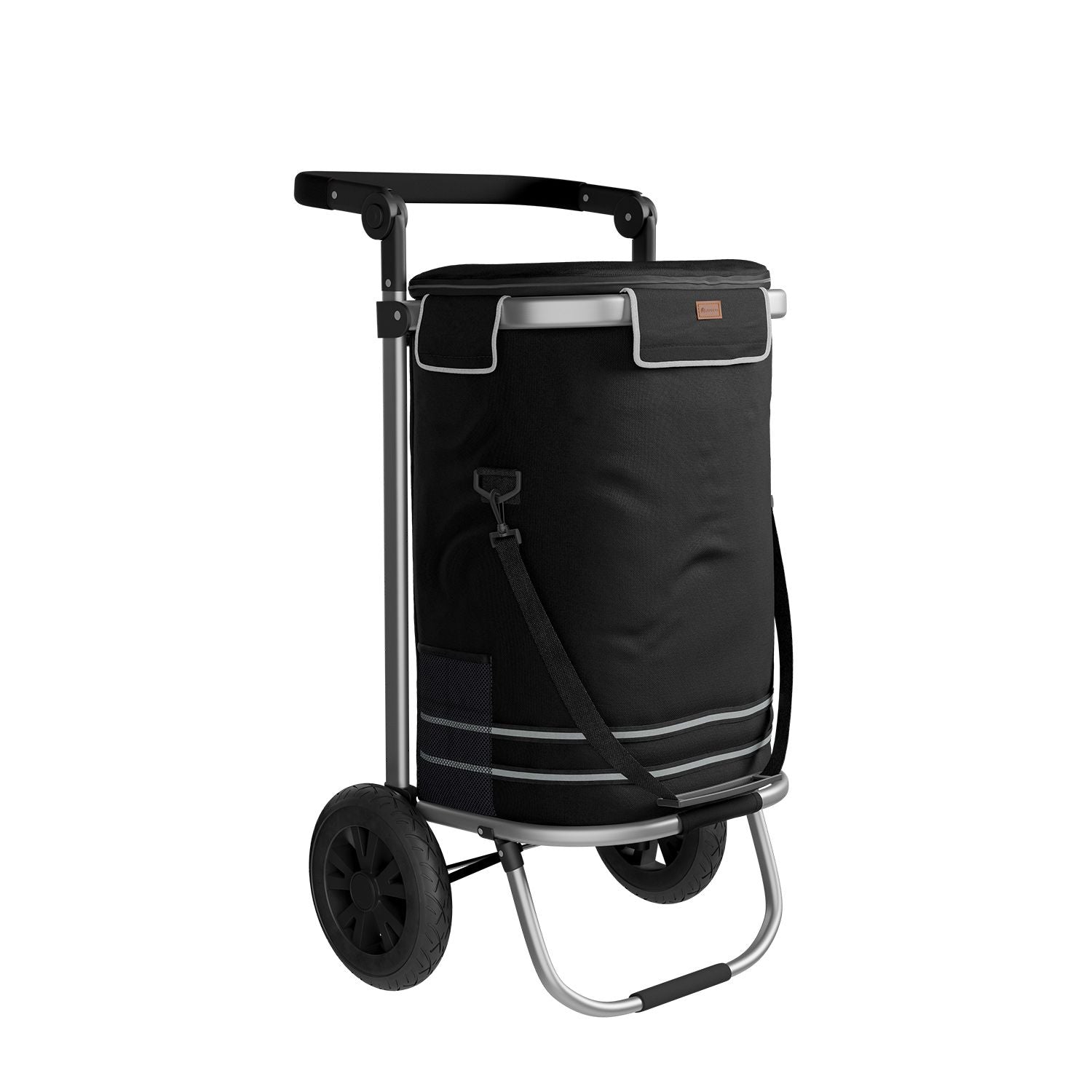 juskys-3in1-einkaufstrolley-56-l-schwarz-trolley-umh-ngetasche-sackkarre image 7