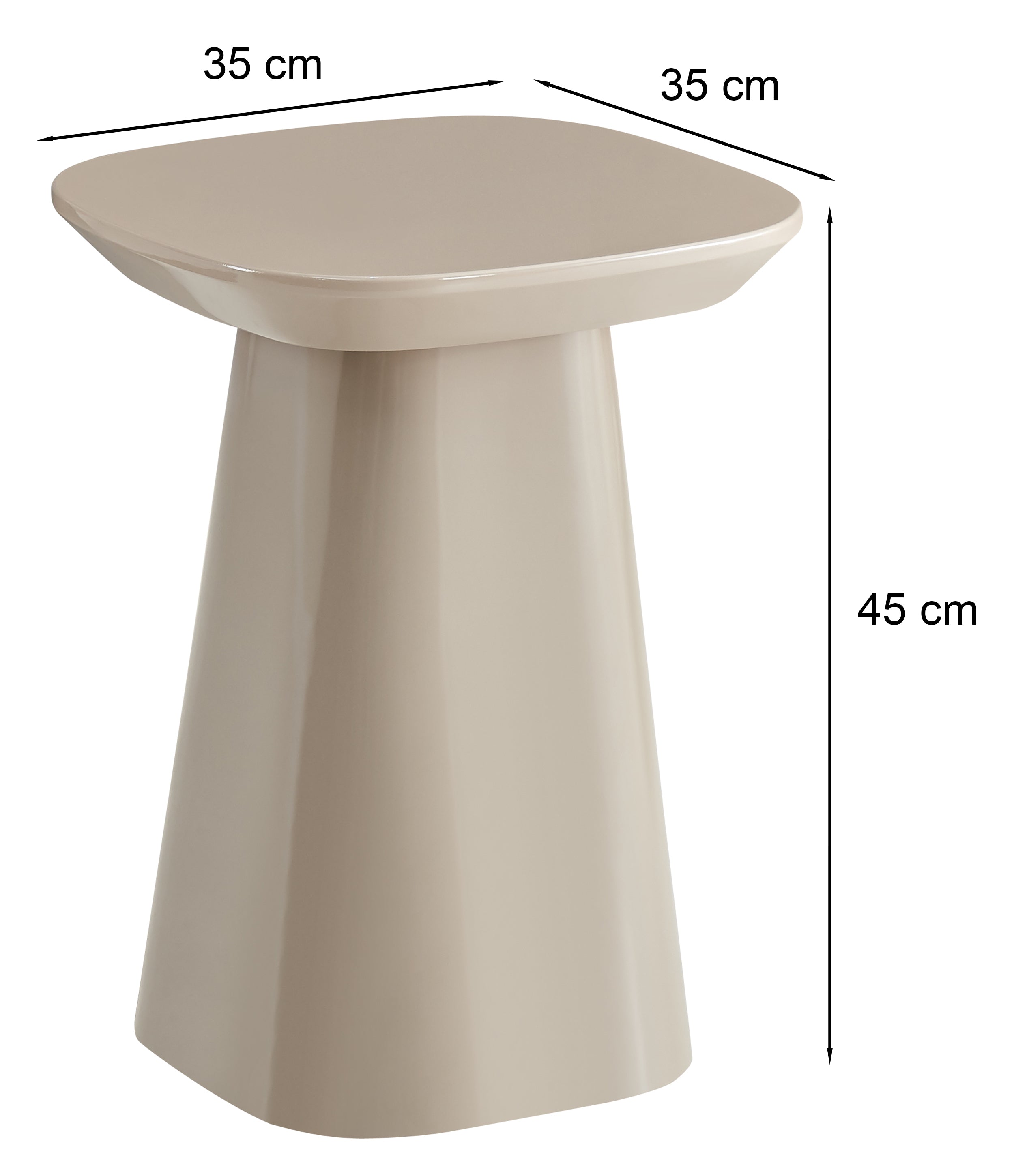 selsey-beistelltisch-corriar-35x35-cm-beige-hochglanz image 8