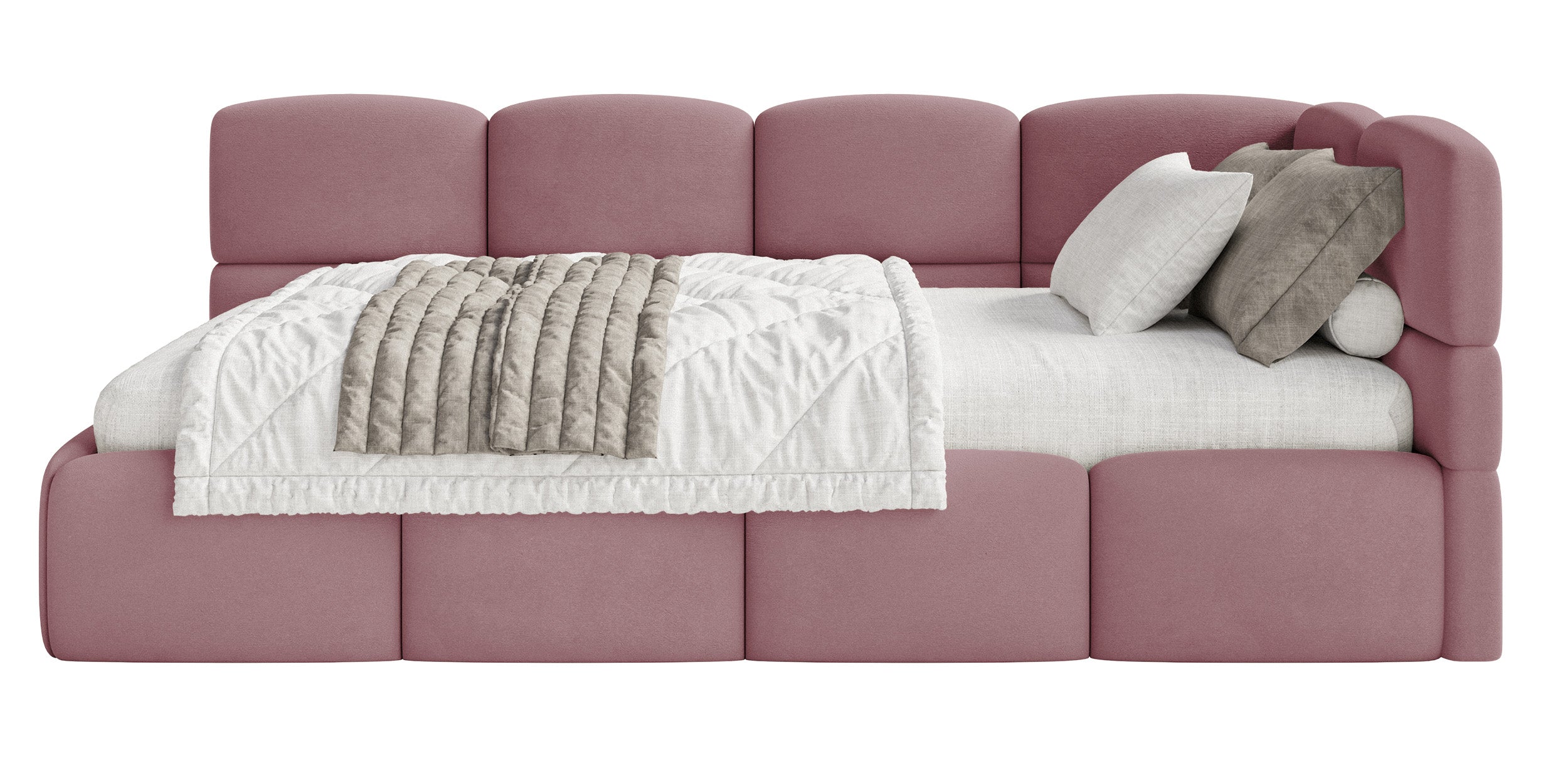 selsey-cloudy-jugendbett-90x200-cm-rechtsseitig-mit-stauraum-rosa-velours image 4