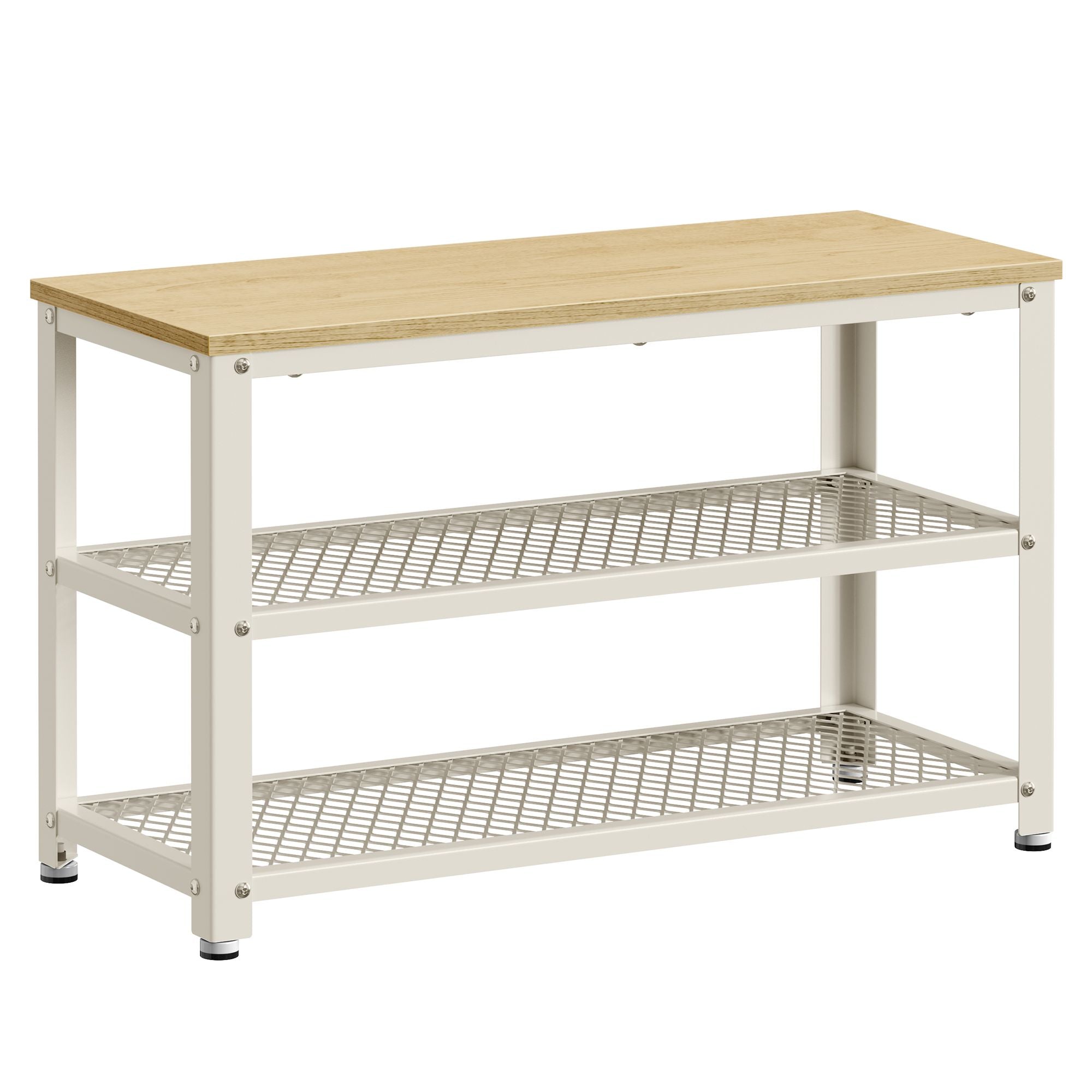 vasagle-schuhbank-mit-3-ebenen-schuhregal-mit-sitzfl-che image 3