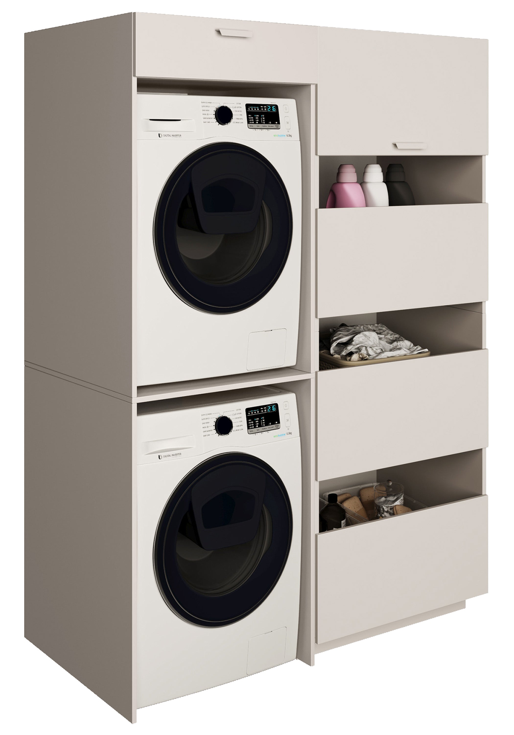 selsey-holv-badezimmerm-bel-set-mit-schrank-ber-der-waschmaschine-135-cm-kaschmi image 1