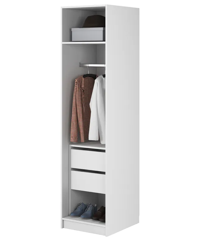 selsey-kaspe-garderobe-mit-stange-und-schubladen-50-cm-wei image 1