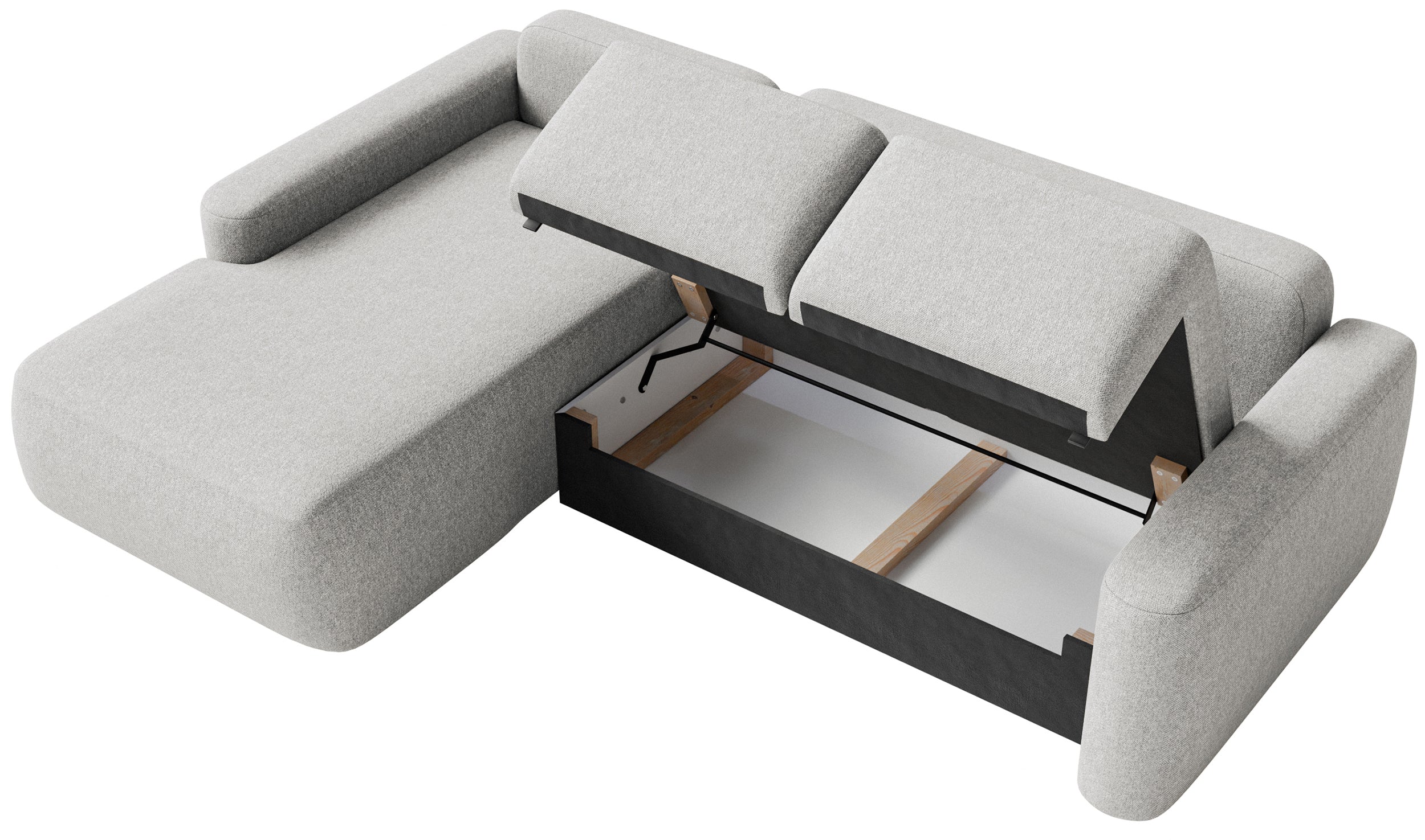 selsey-carnos-mini-ecksofa-mit-schlaffunktion-l-form-links-grau-beige-chenille image 4