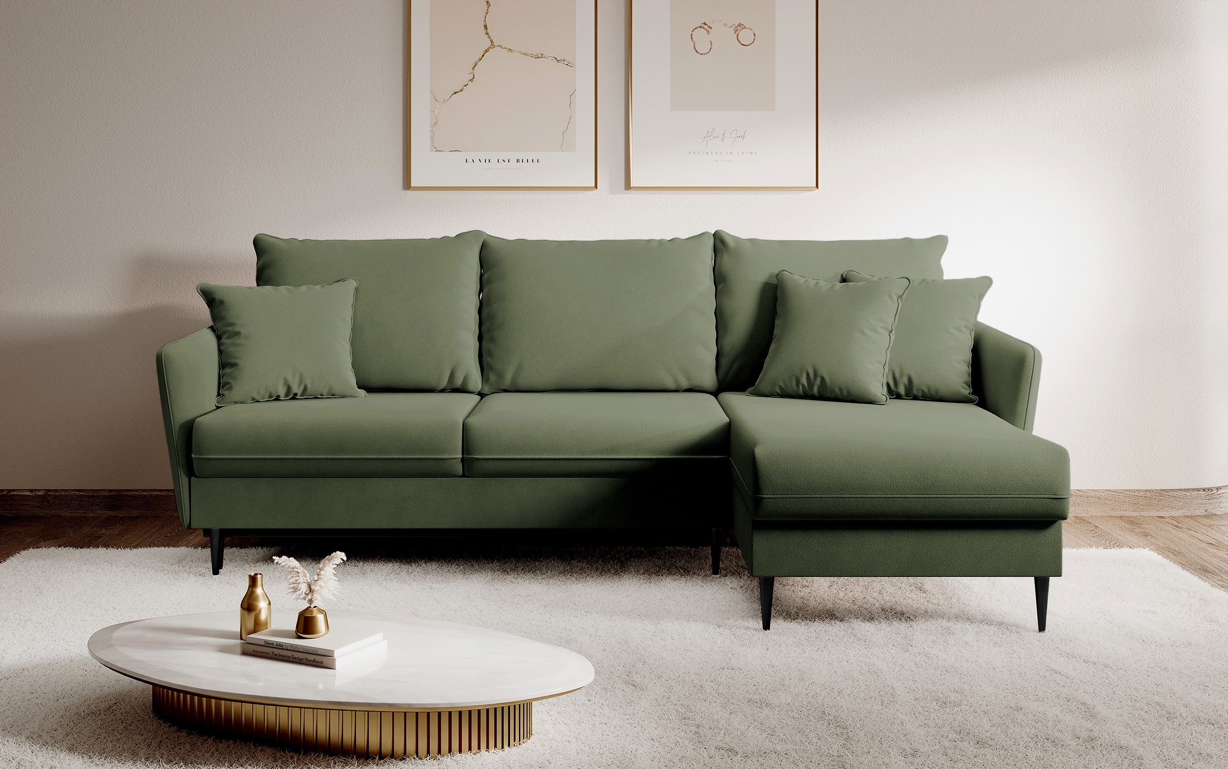selsey-volio-ecksofa-mit-schlaffunktion-salbeigr-ner-samt-wasserabweisend-univer image 2