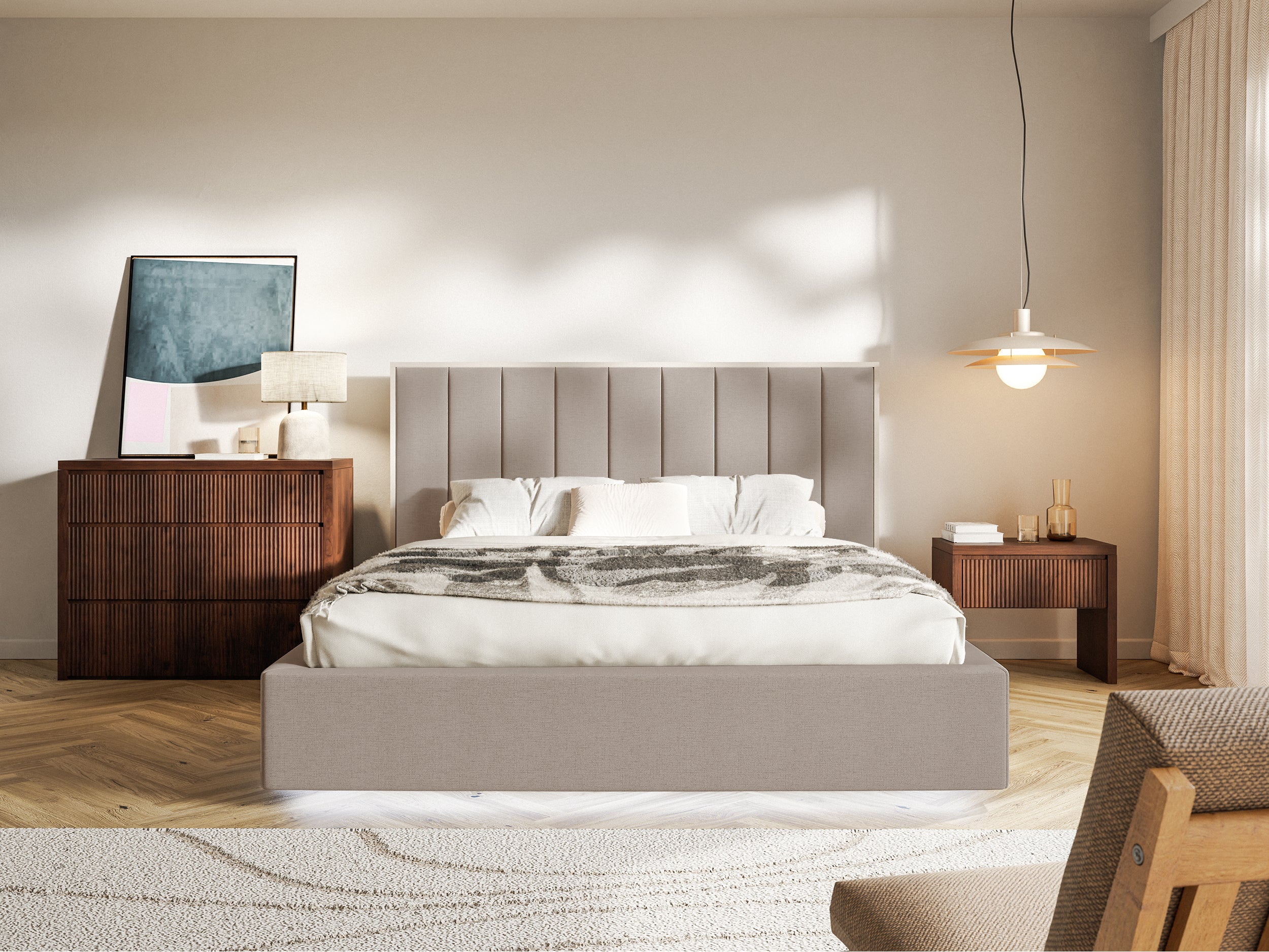 selsey-togents-polsterbett-140x200-cm-mit-stauraum-und-led-beleuchtung-brauner-c image 2