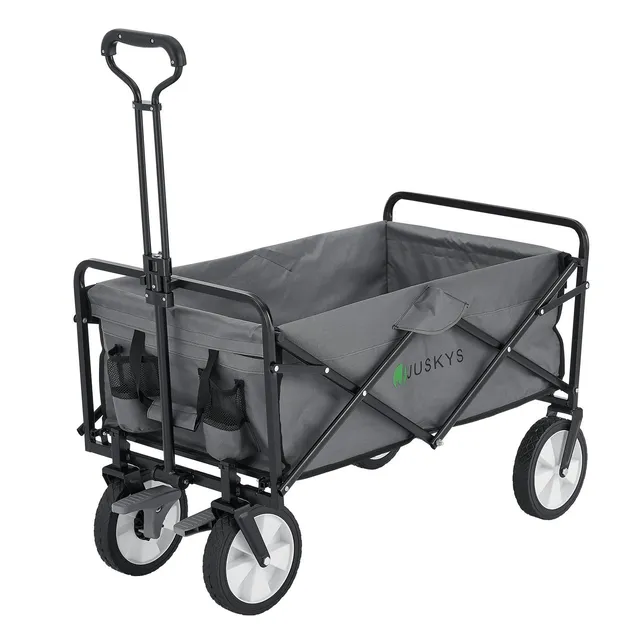 juskys-faltbarer-bollerwagen-handwagen-bis-100-kg-diverse-farben image 1