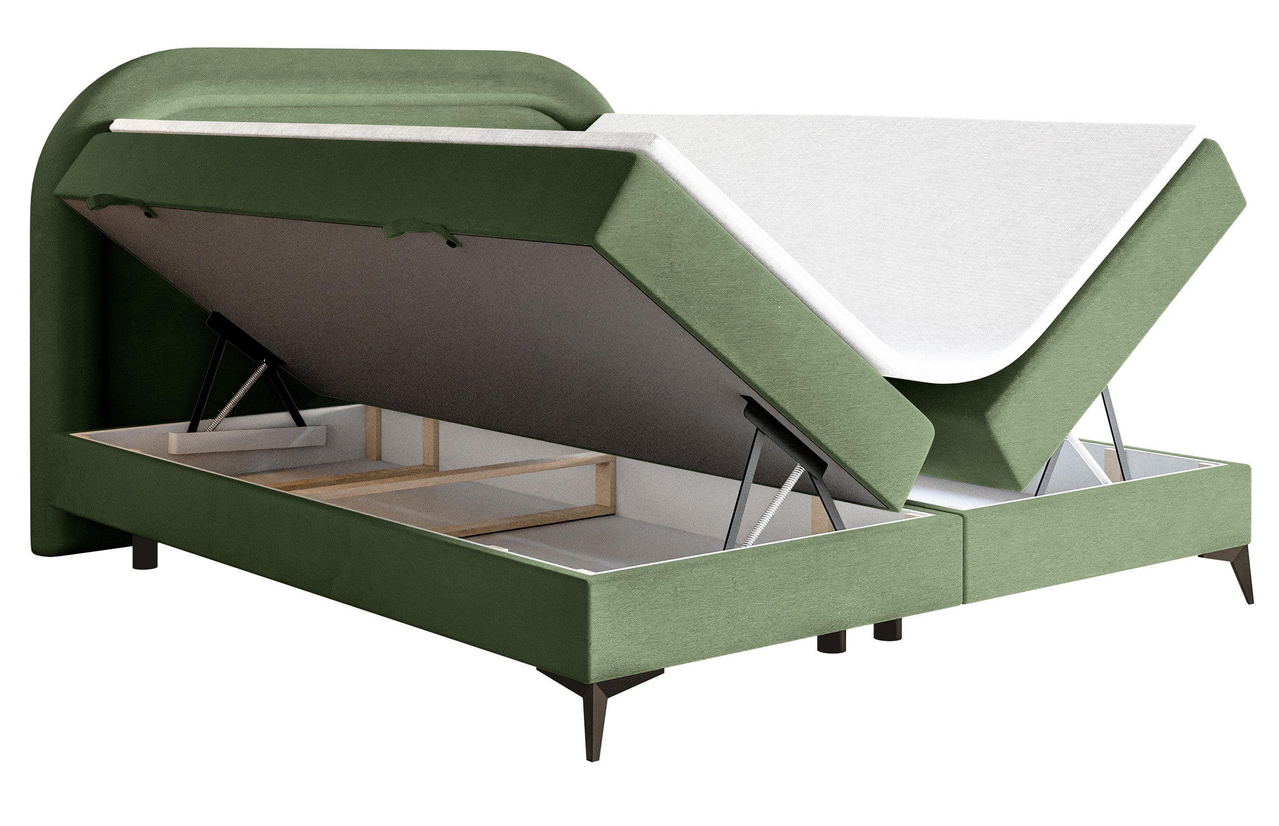 selsey-kontinentalbett-loreo-140x200-cm-mit-topper-und-stauraum-eukalyptus-velou image 5