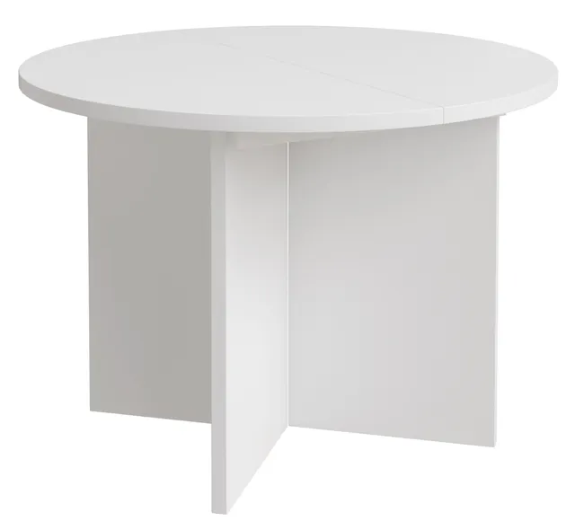 selsey-ovo-ausziehbarer-esstisch-rund-110-190x110-cm-wei image 1