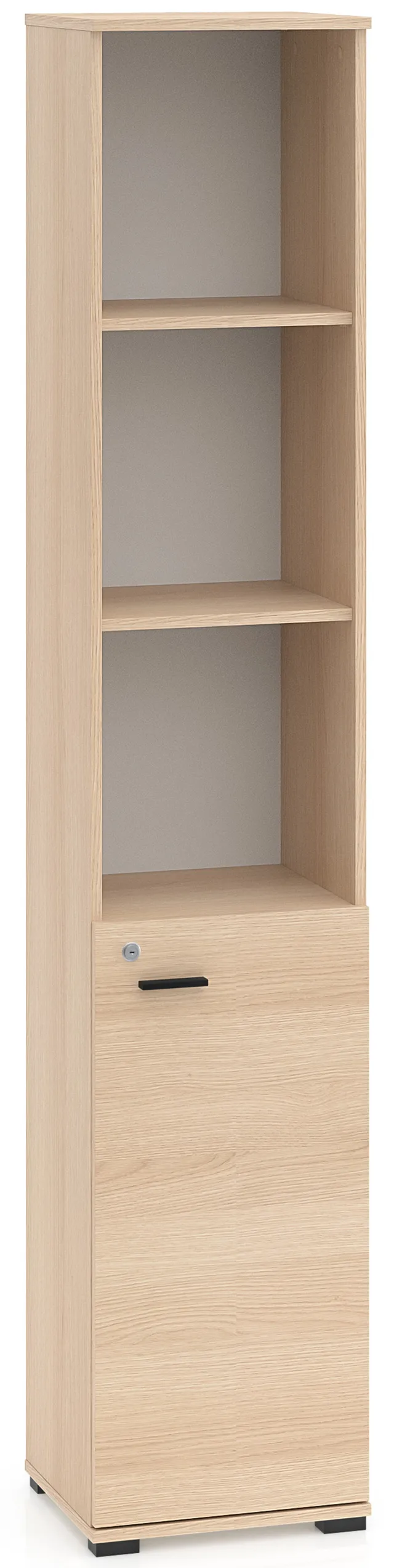 selsey-odelis-regal-39-cm-1-t-rig-lindberg-eiche-mit-3-offenen-f-chern image 1
