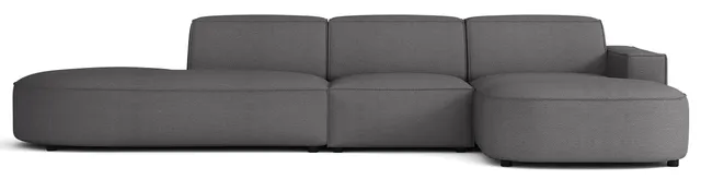 selsey-sallmo-modulares-ecksofa-l-form-rechts-dunkelgrauer-hydrophober-chenille image 1
